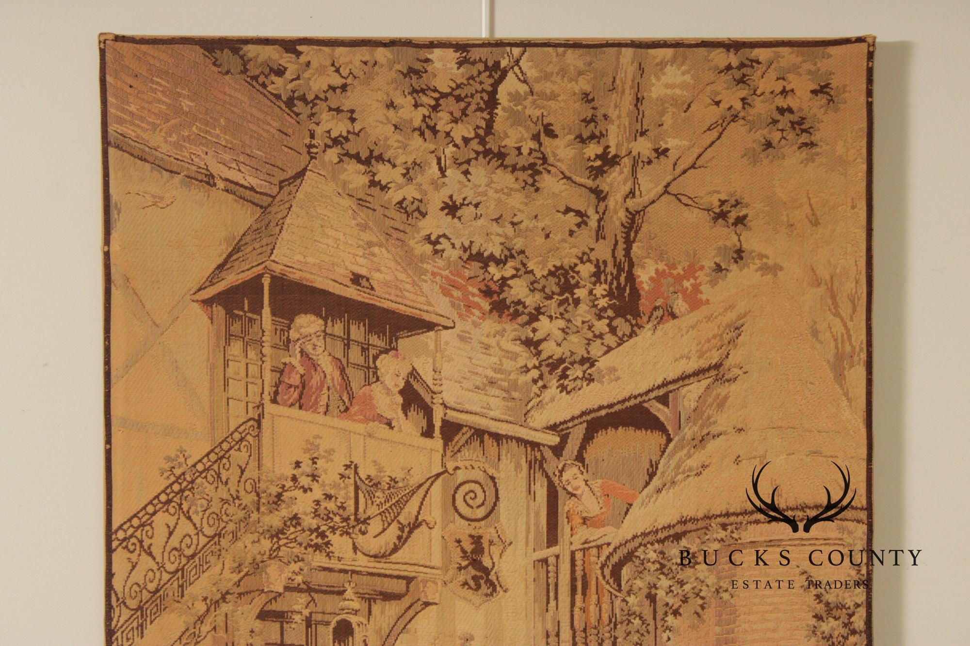 Vintage French Wall-Hanging Tapestry