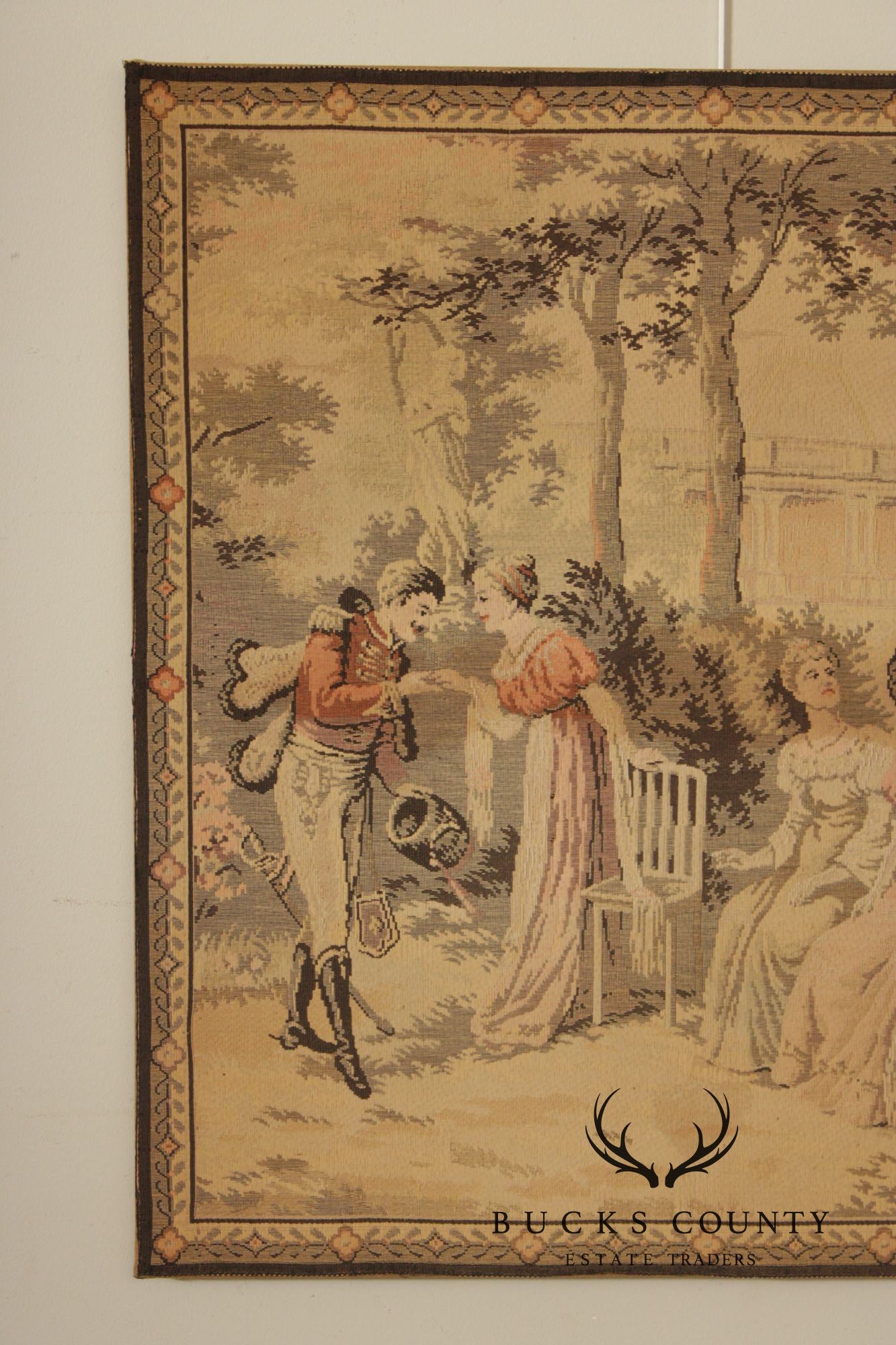 Vintage French Wall-Hanging Tapestry