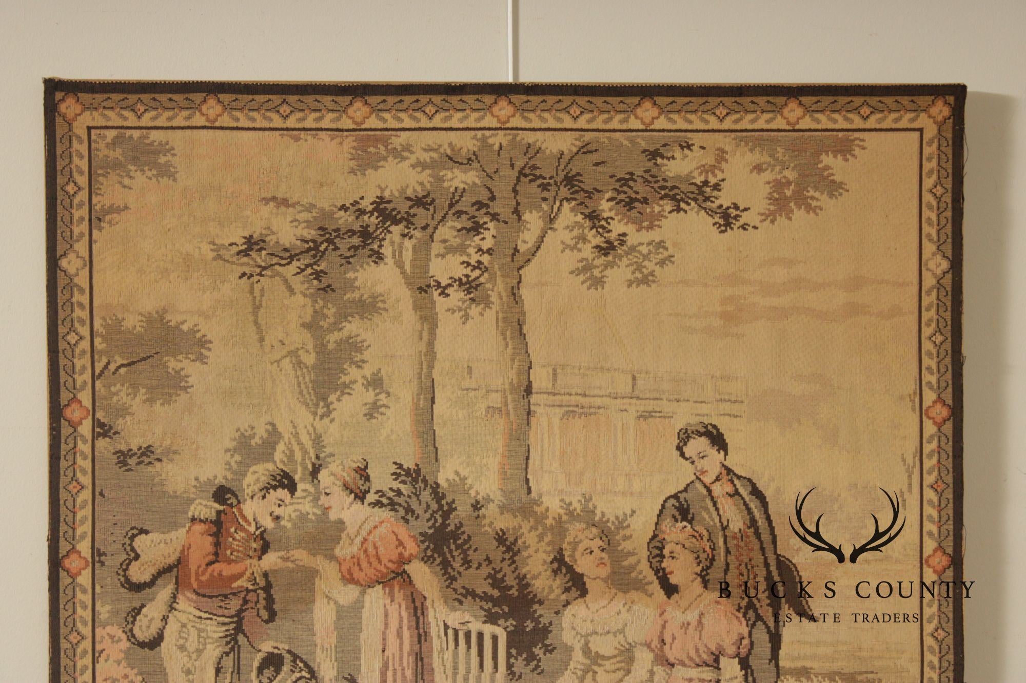 Vintage French Wall-Hanging Tapestry