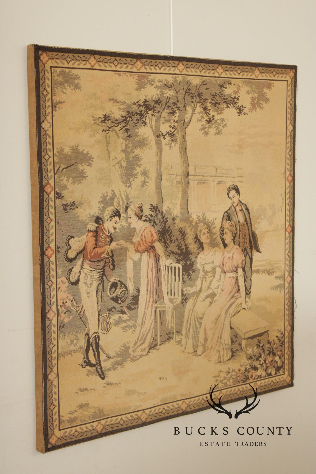 Vintage French Wall-Hanging Tapestry