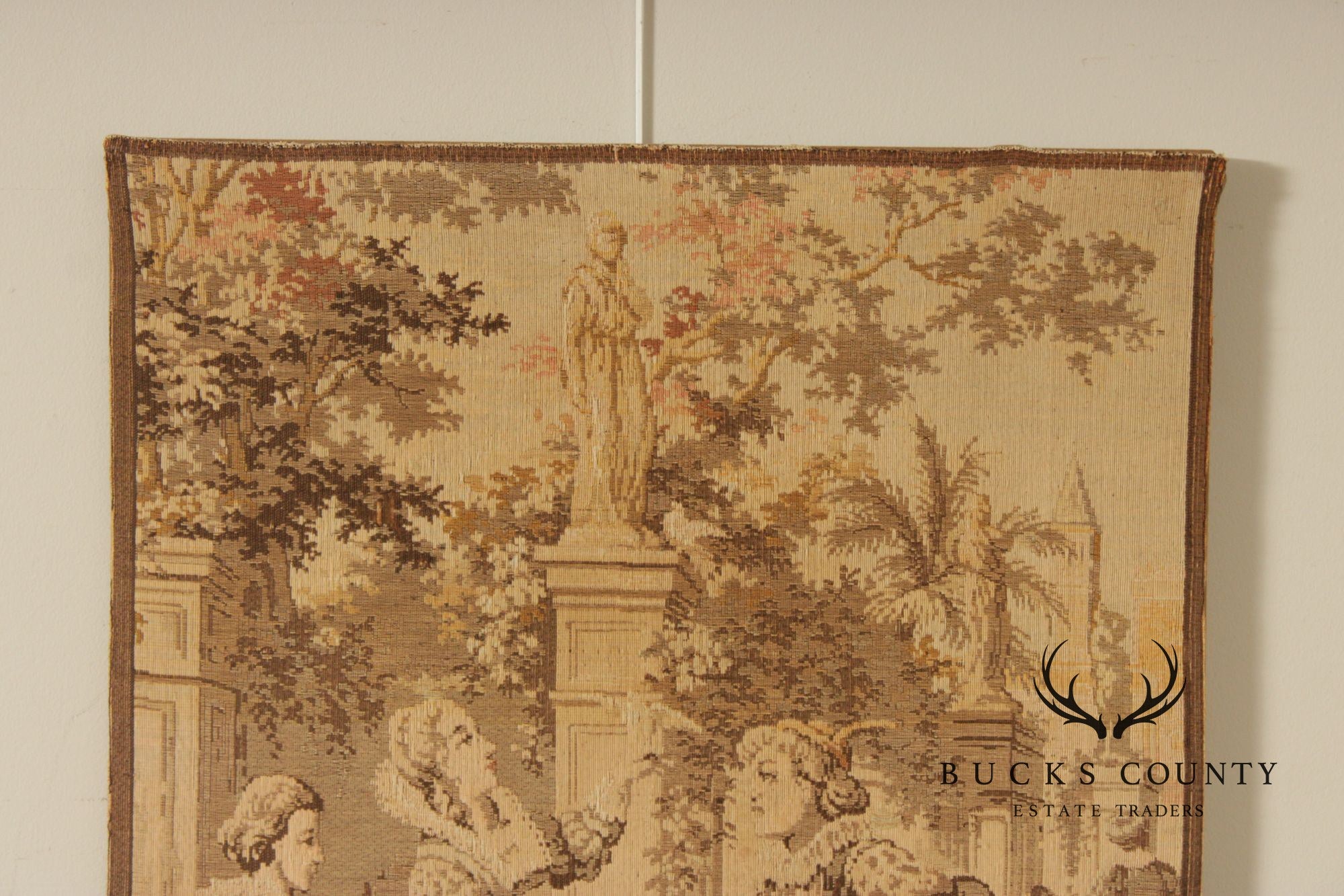 Vintage Belgian Style Wall-Hanging Tapestry