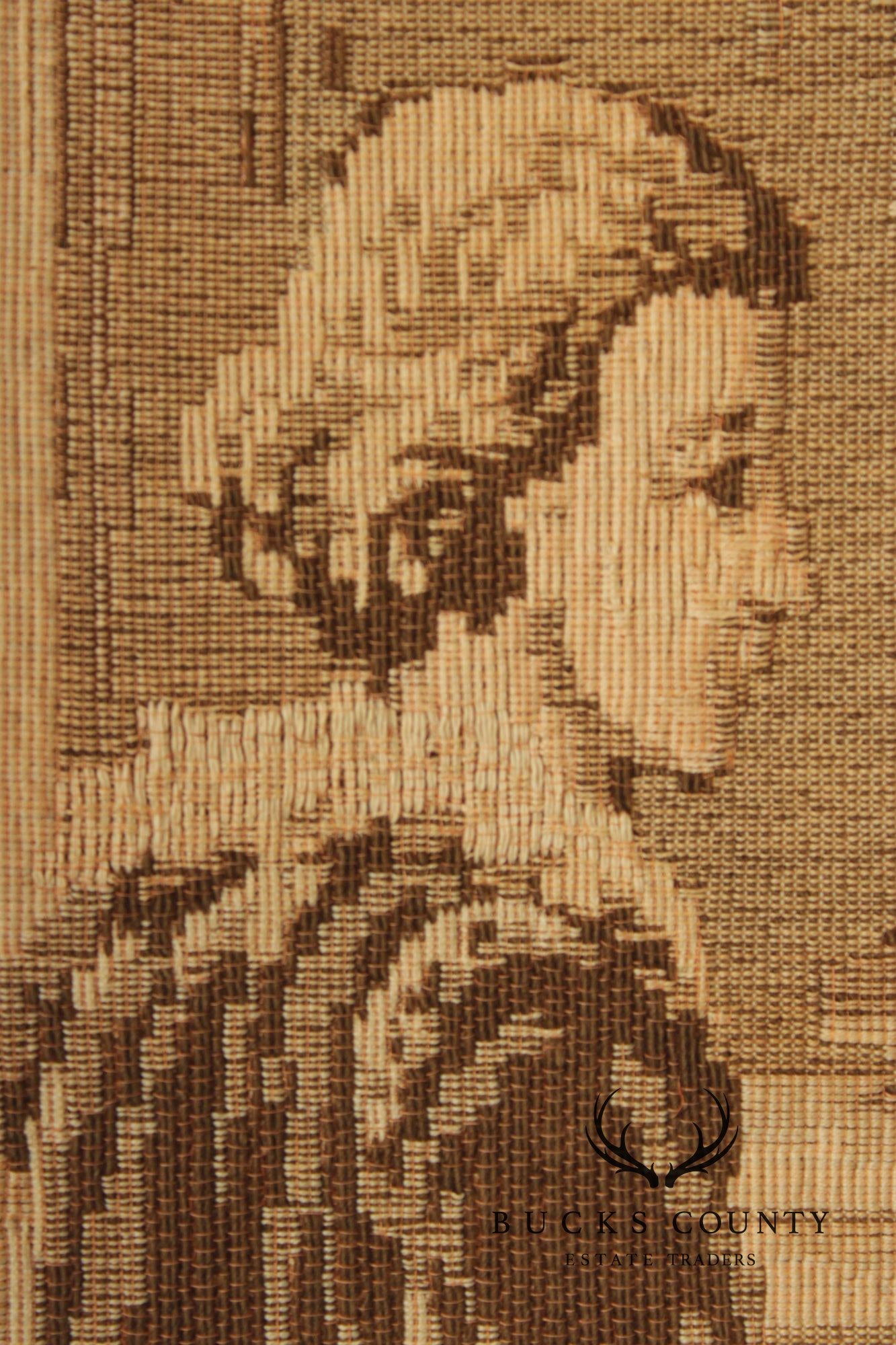 Vintage Belgian Style Wall-Hanging Tapestry