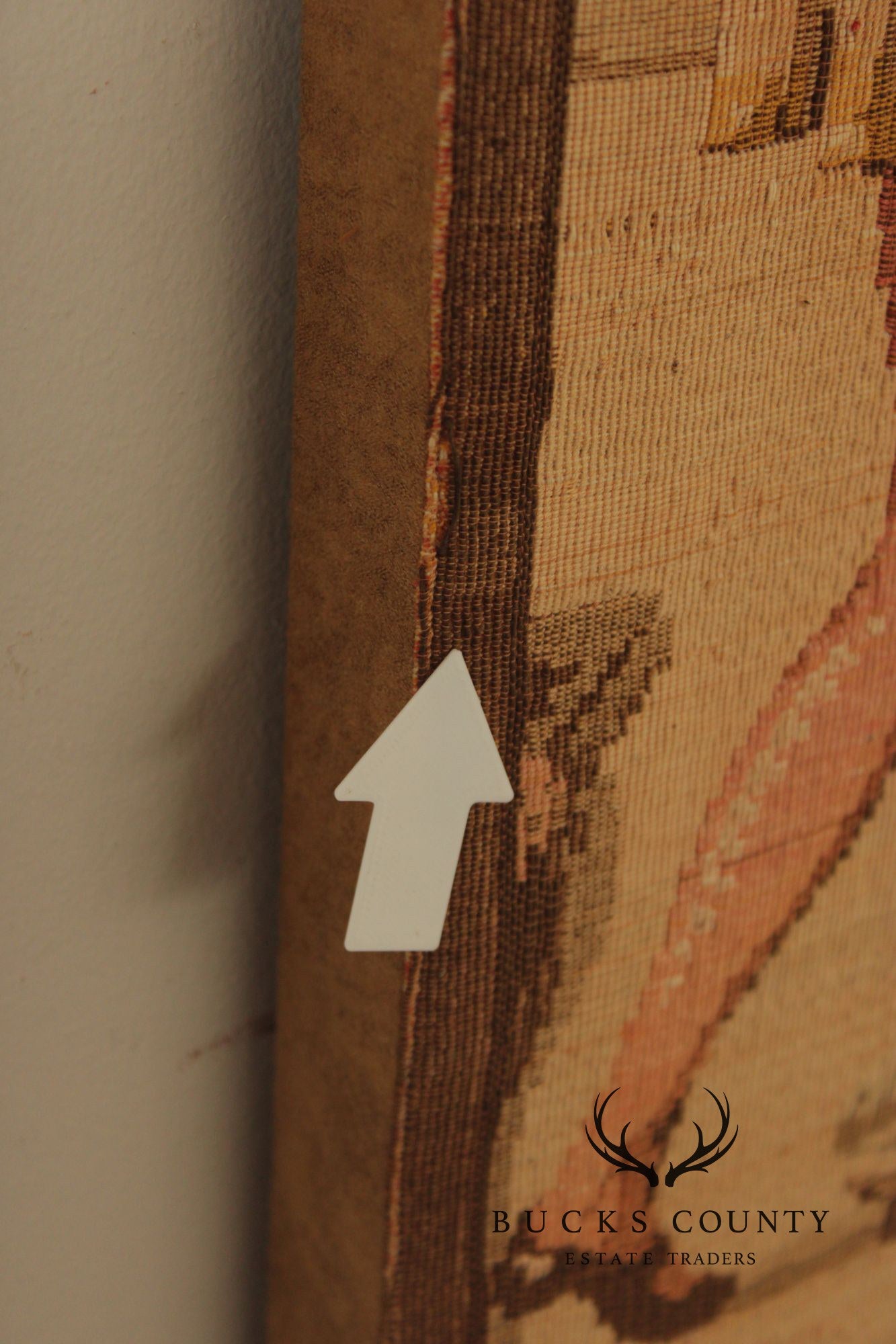 Vintage Belgian Style Wall-Hanging Tapestry