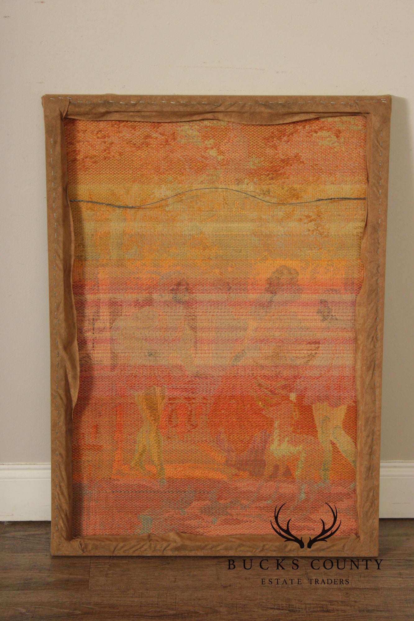 Vintage Belgian Style Wall-Hanging Tapestry