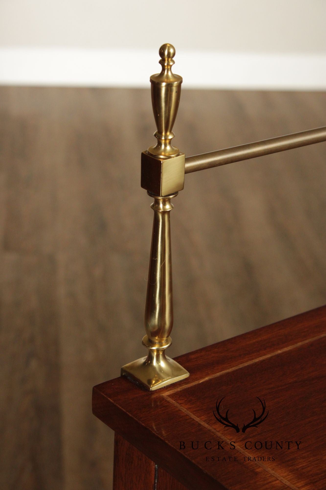 Stickley Federal Style Mahogany Sideboard With Inlay And Brass Gallery