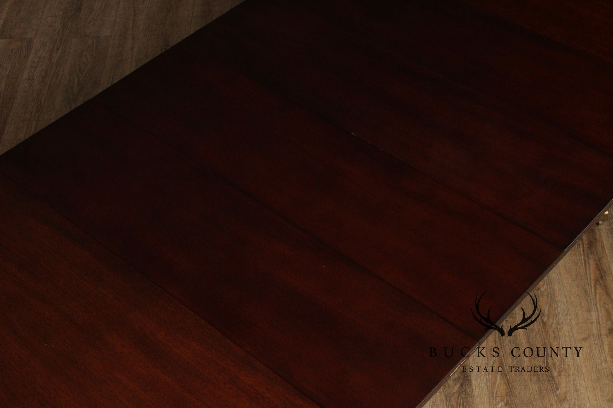 Kindel Federal Style Mahogany Double Pedestal Dining Table