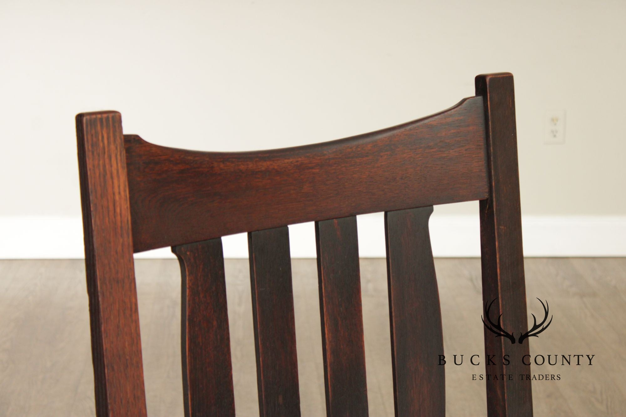 Stickley Brothers Antique Mission Oak Armchair