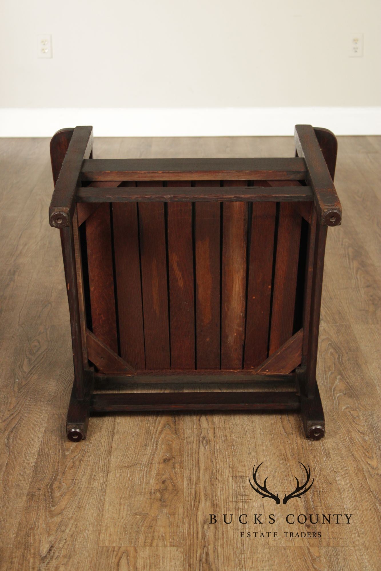 Stickley Brothers Antique Mission Oak Armchair