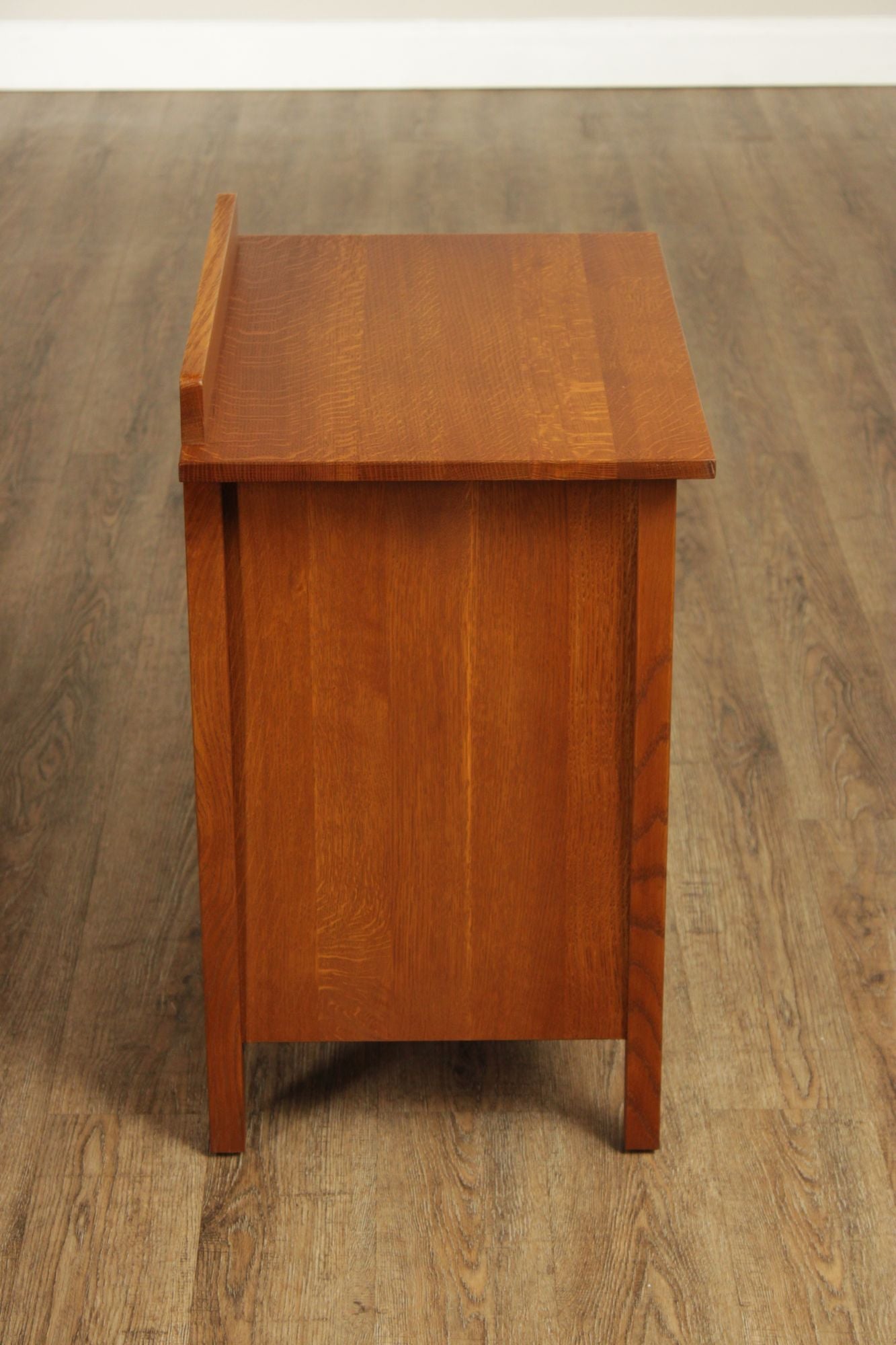 Stickley Mission Collection Pair Of Oak Open Nightstands