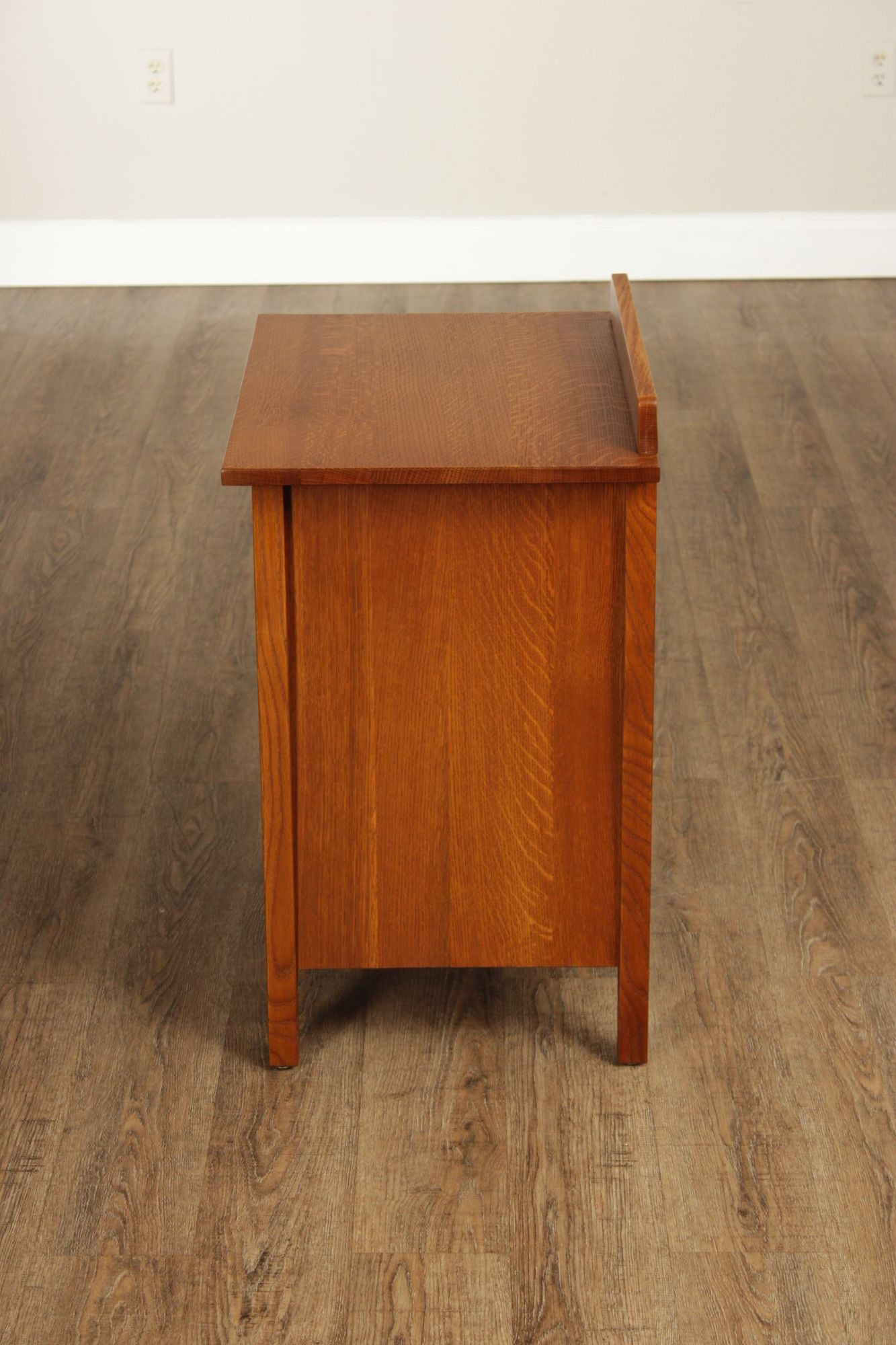 Stickley Mission Collection Pair Of Oak Open Nightstands
