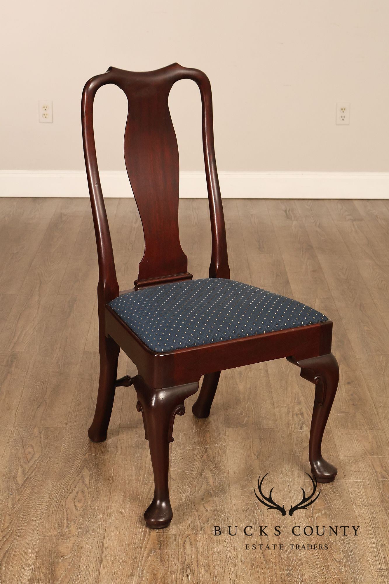 Stickley Colonial Williamsburg Set of Six Mahogany Dining Chairs