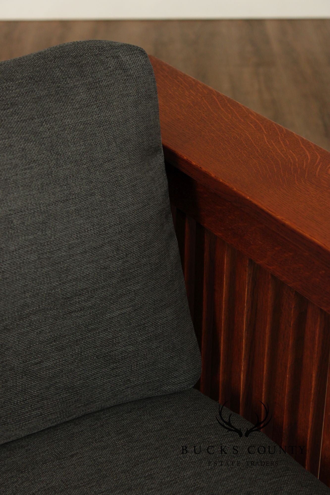 Stickley Mission Collection 'Fayetteville' Oak Spindle Sofa