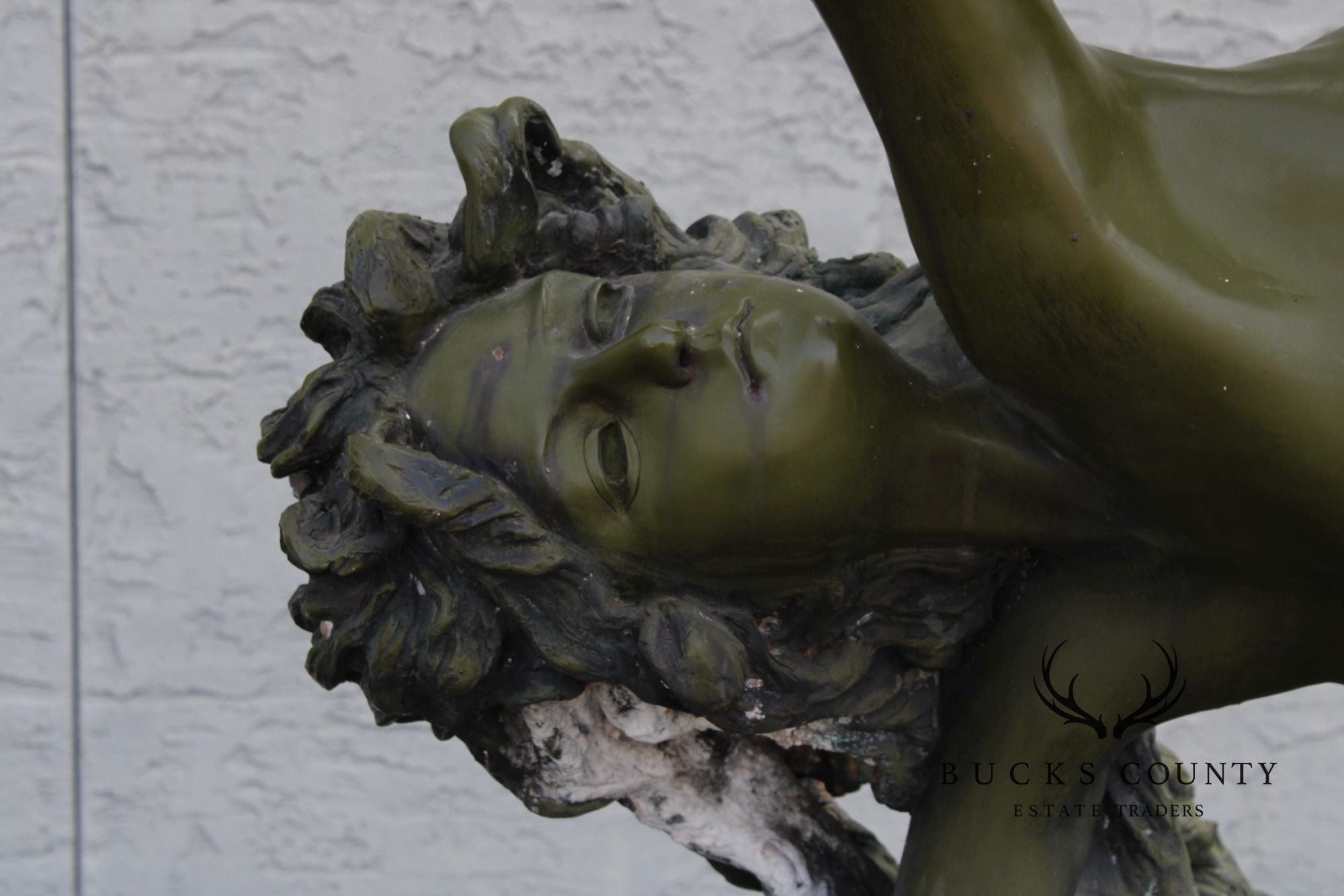 Art d' Frans Monumental Bronze Mermaid Garden Statue