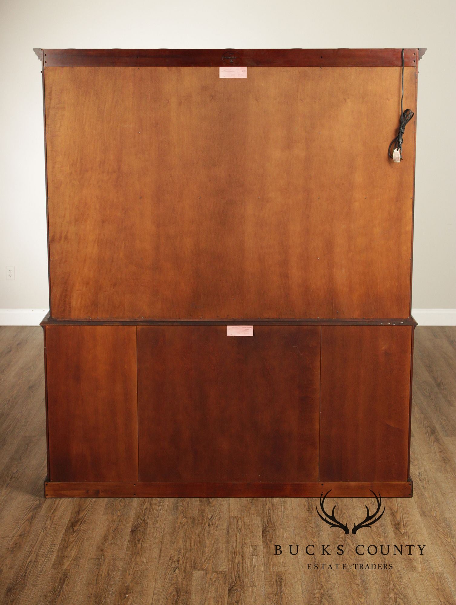 Henkel Harris Georgian Style Large Mahogany Breakfront