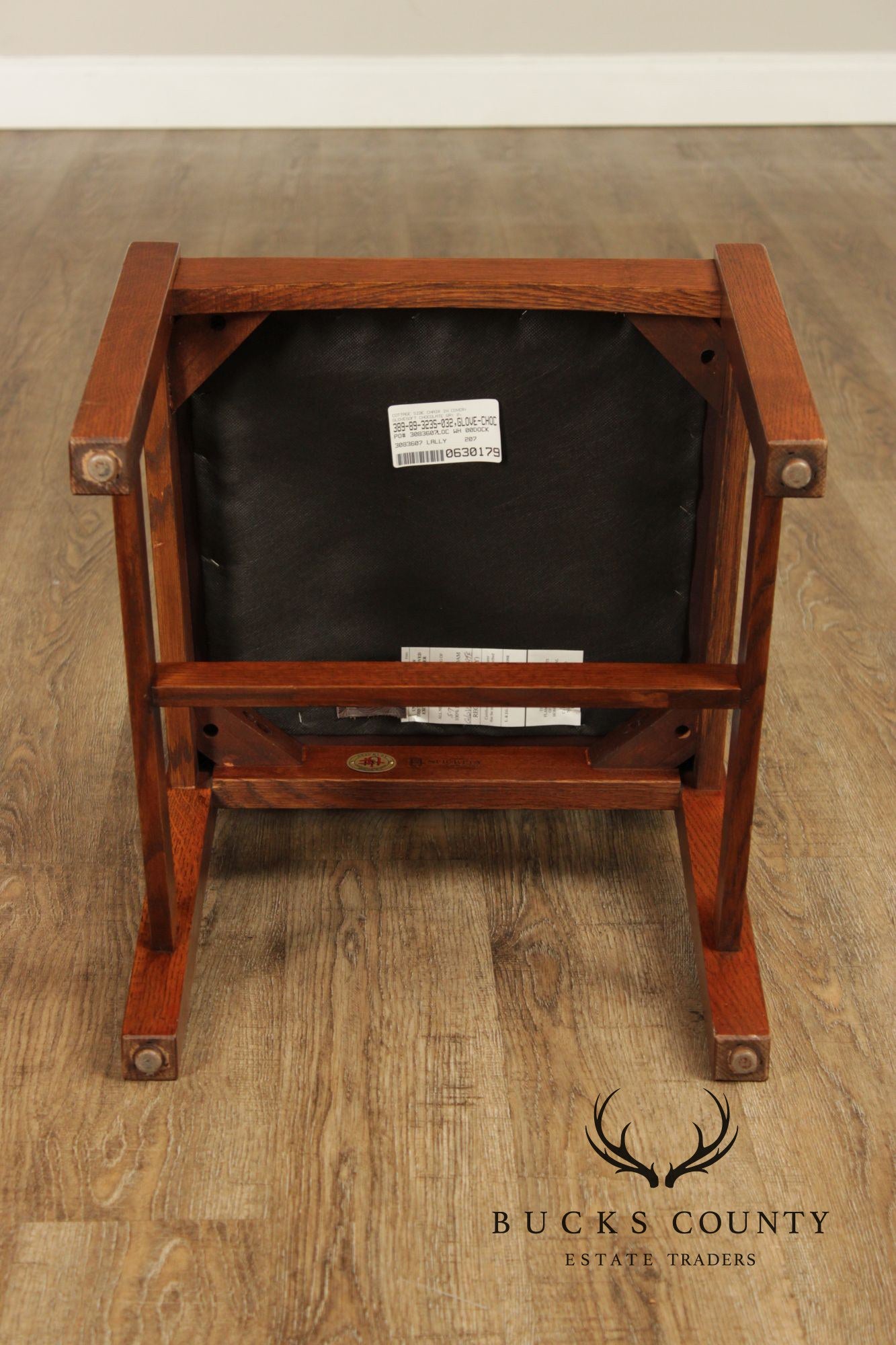 Stickley Mission Collection Set Of Four Cottage Oak Dining Chairs
