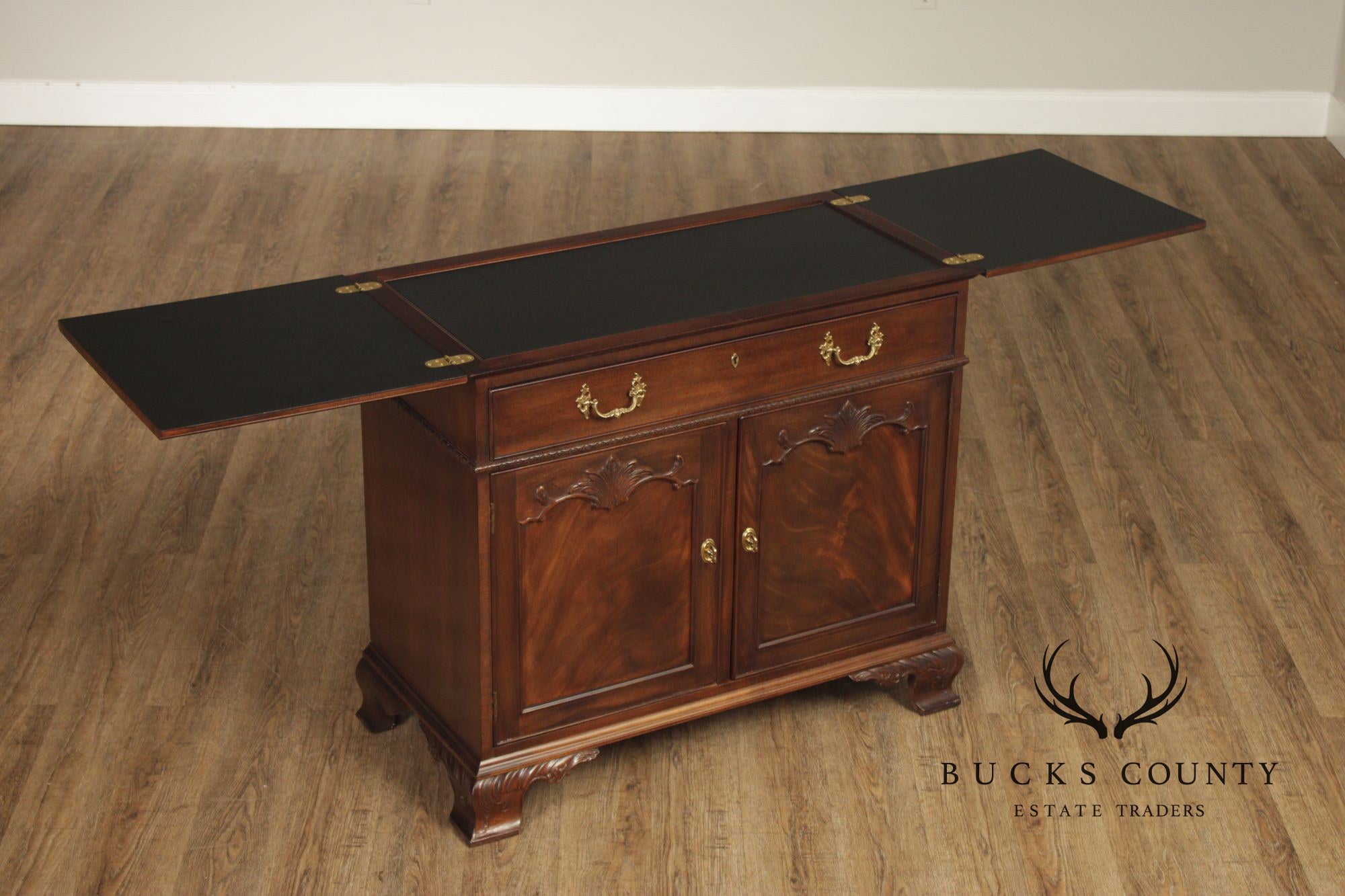 Henredon 'Rittenhouse Square' Mahogany Flip-Top Server