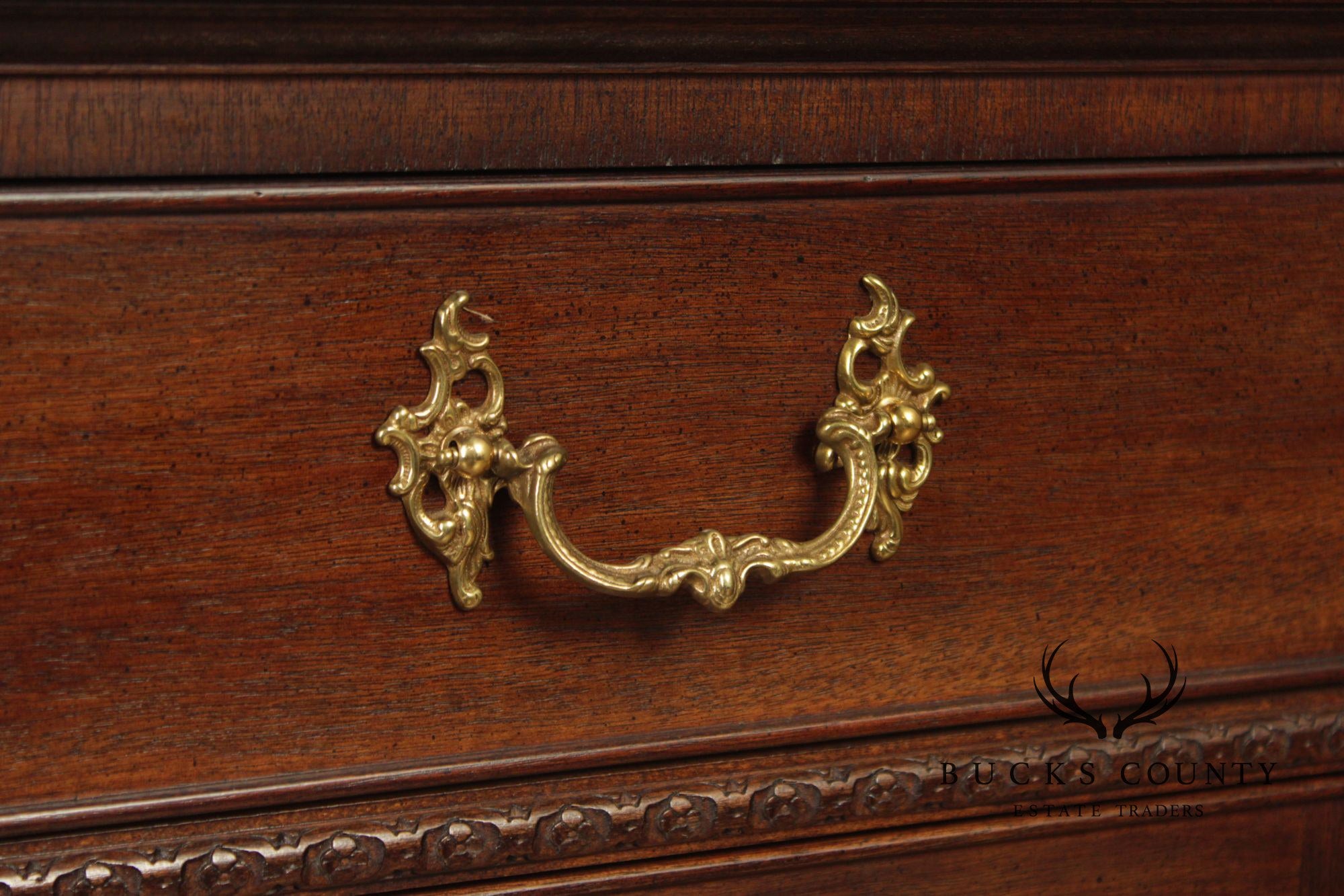 Henredon 'Rittenhouse Square' Mahogany Flip-Top Server