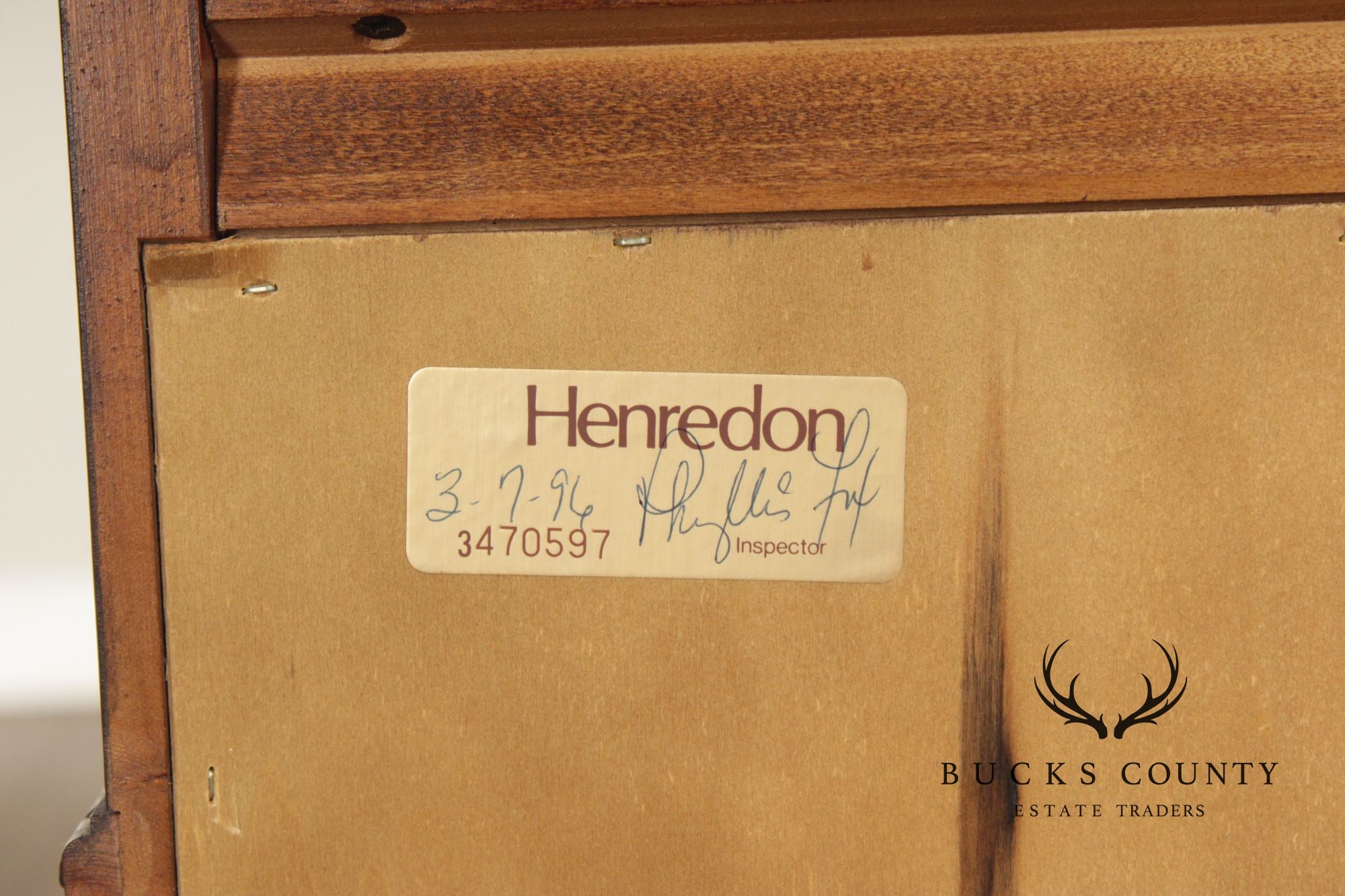 Henredon 'Rittenhouse Square' Mahogany Flip-Top Server
