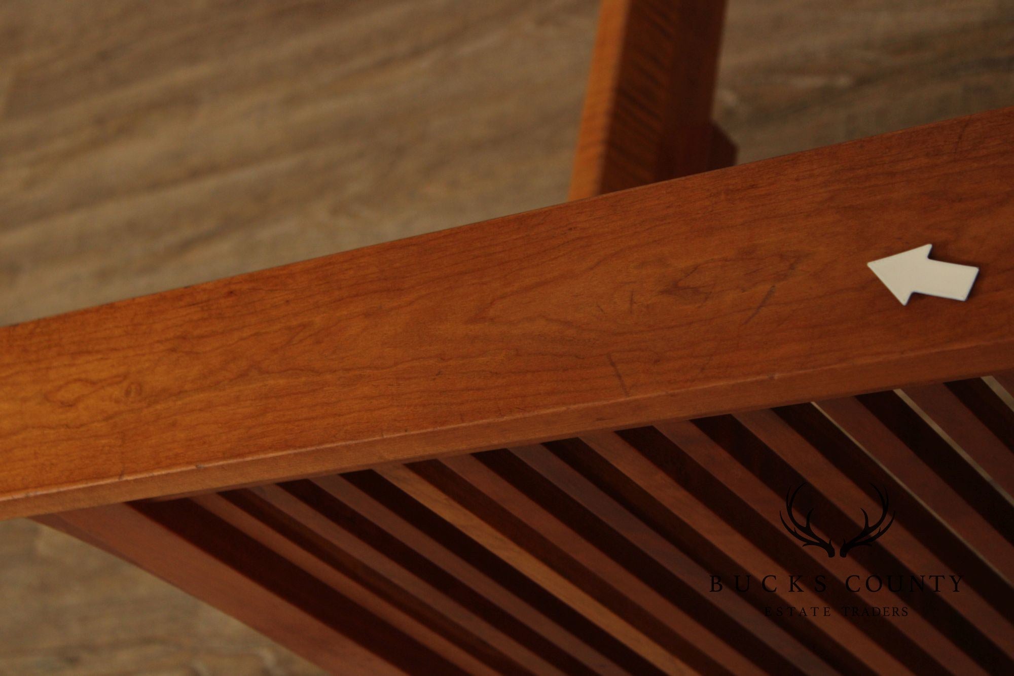 Stickley Mission Collection Cherry King Spindle Bed