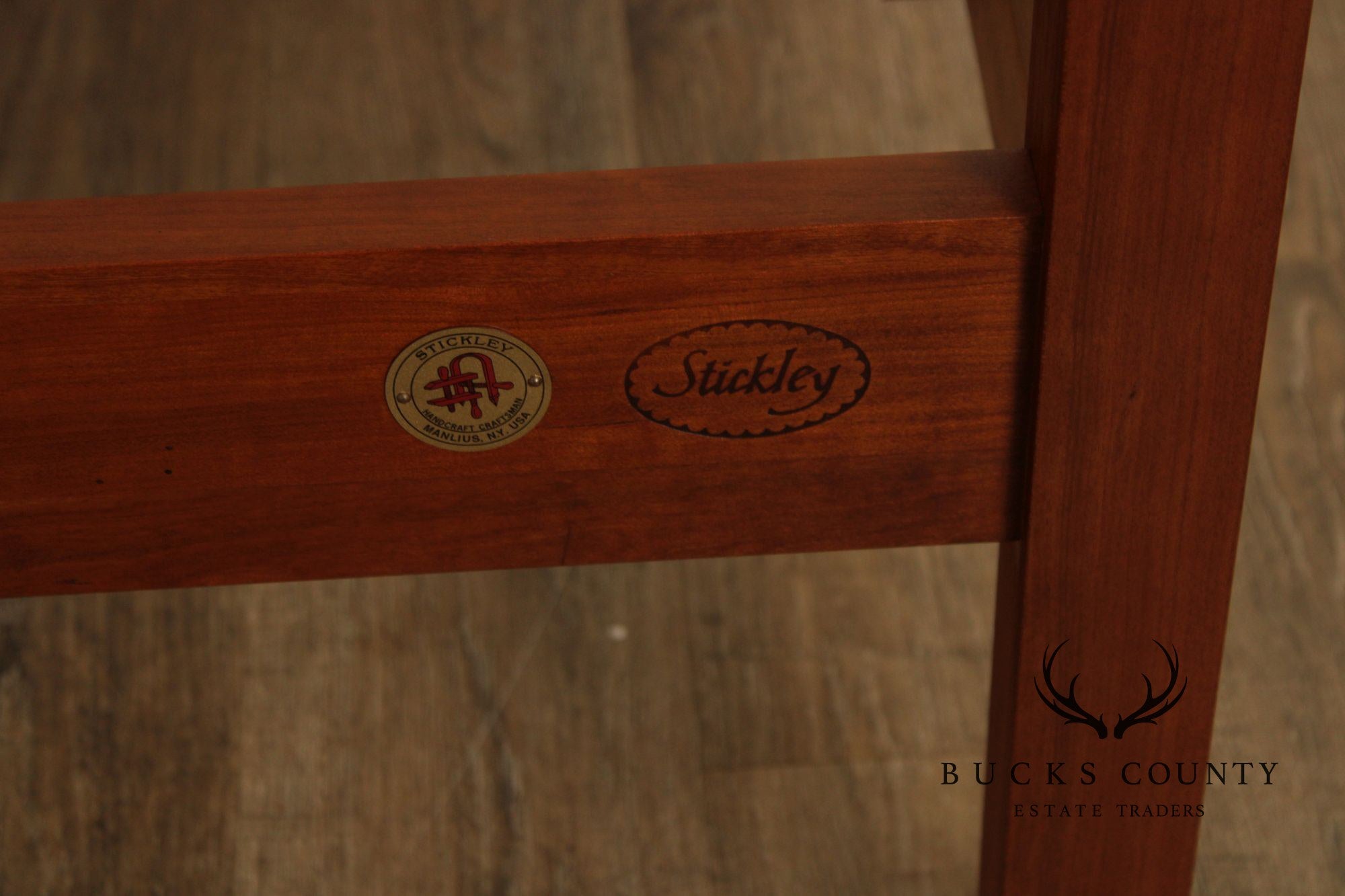 Stickley Mission Collection Cherry King Spindle Bed