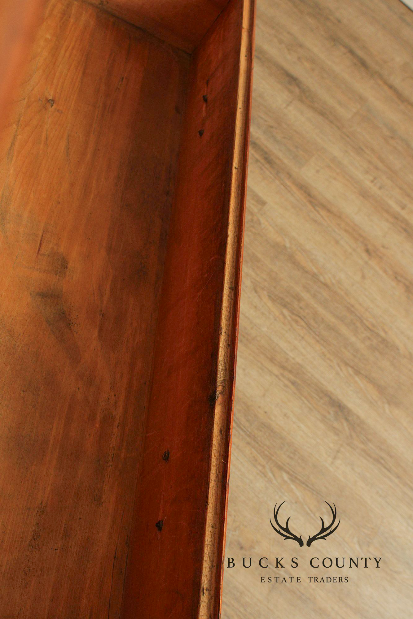 Antique American Pine Mule Chest
