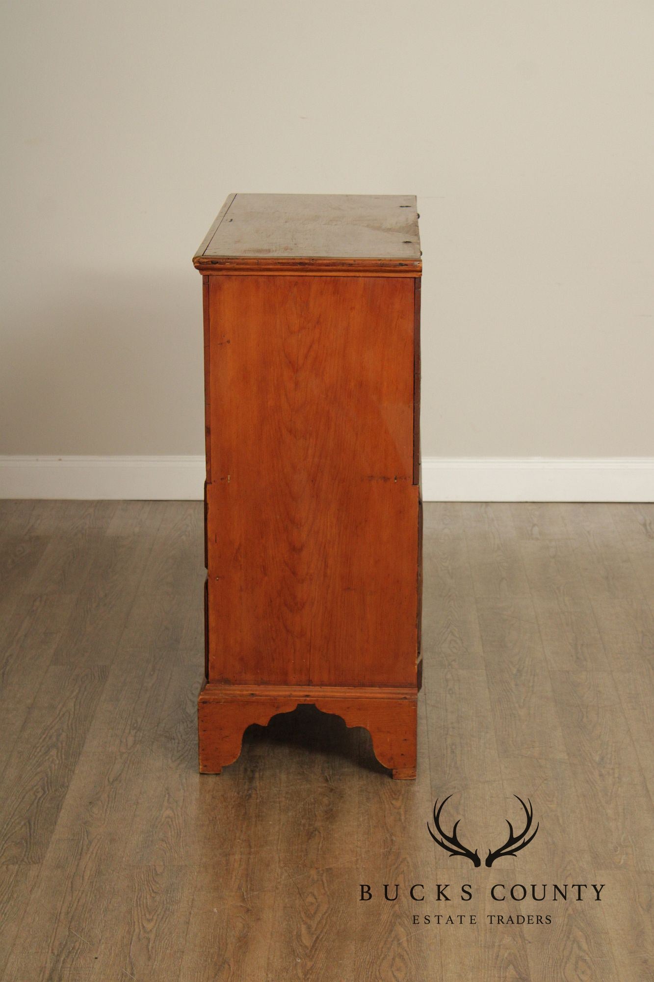 Antique American Pine Mule Chest