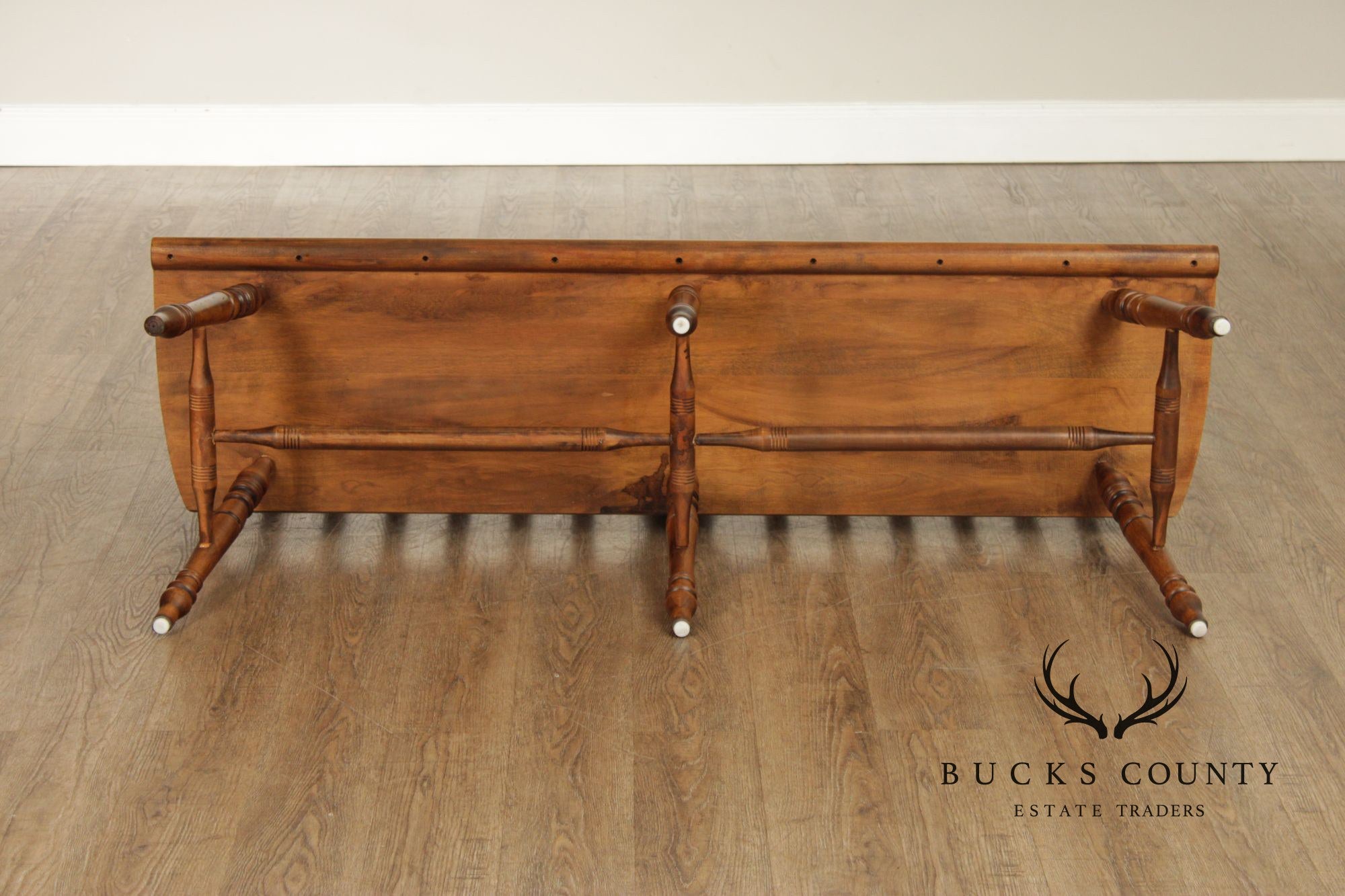 American Colonial Style Maple Bench