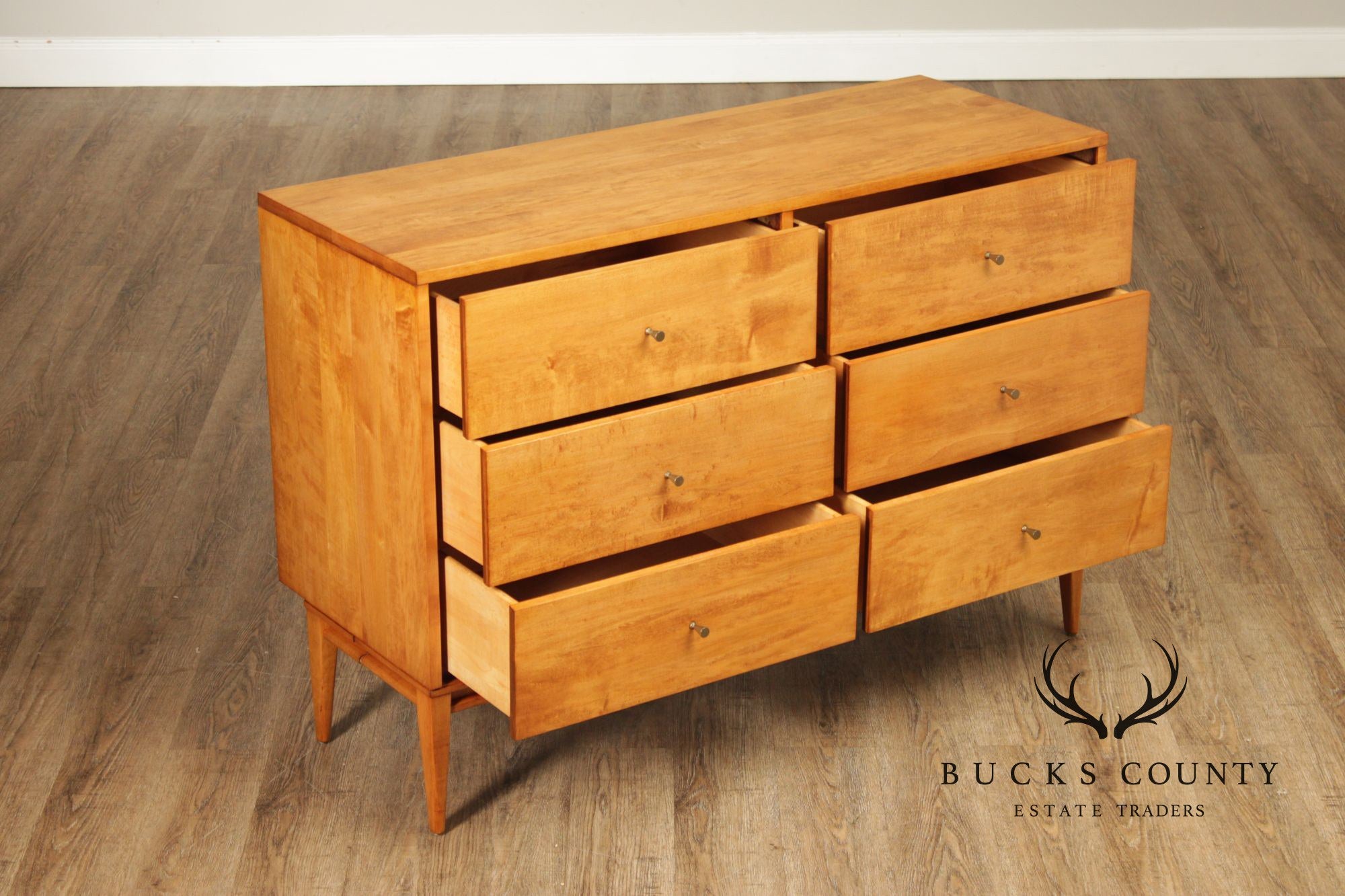 Paul McCobb Planner Group Mid Century Modern Six Drawer Chest