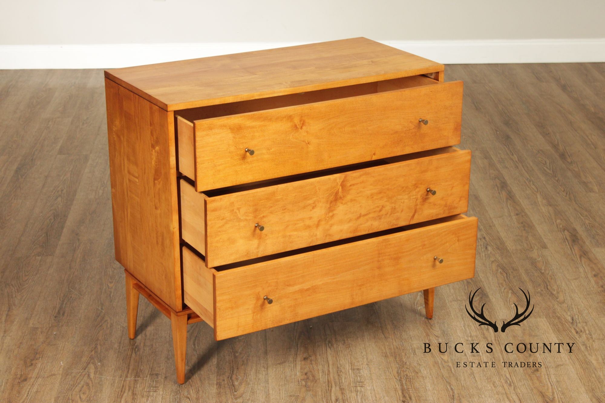 Paul McCobb Planner Group Mid Century Modern Three Drawer Chest