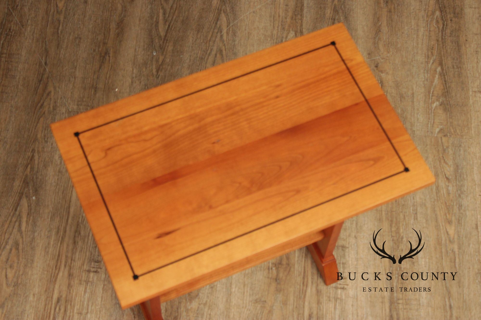 Stickley 21st Century Collection Pair of Cherry Chairside Tables