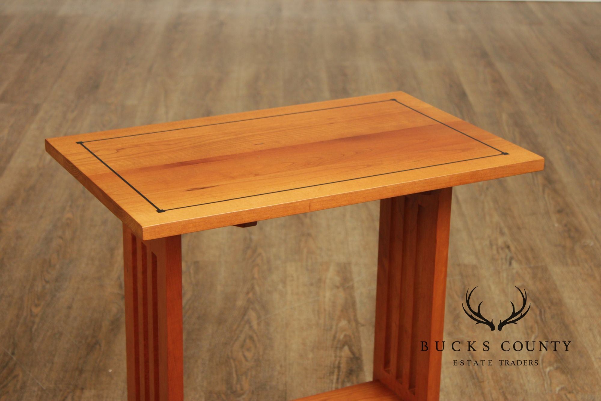 Stickley 21st Century Collection Pair of Cherry Chairside Tables