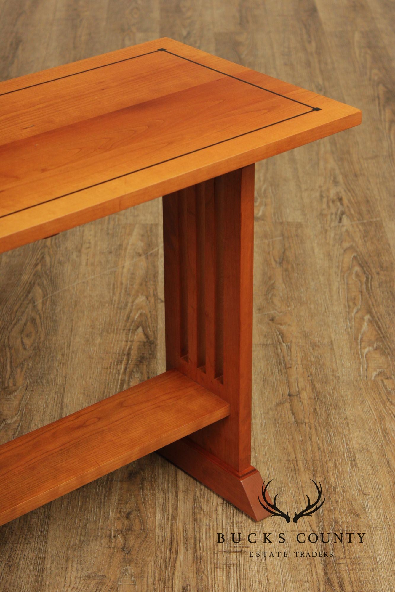 Stickley 21st Century Collection Pair of Cherry Chairside Tables