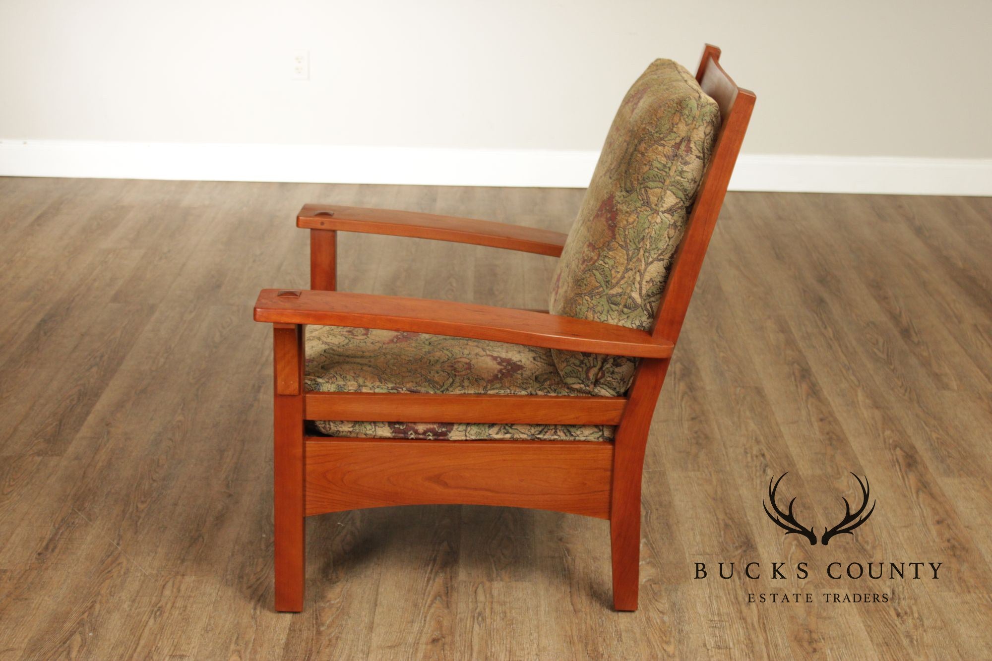 Stickley Mission Collection Cherry Lounge Chair