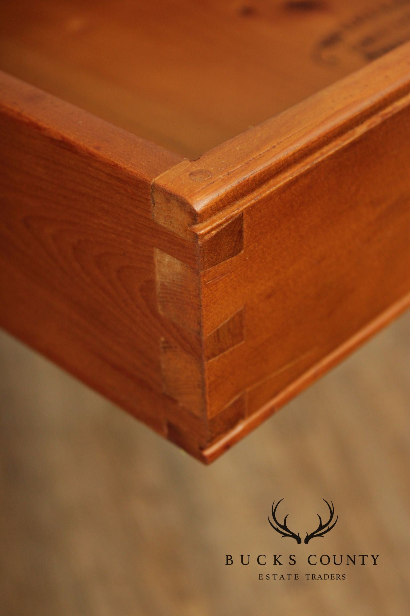 Von Fange & Sons Handcrafted Pine Farmhouse Dining Table