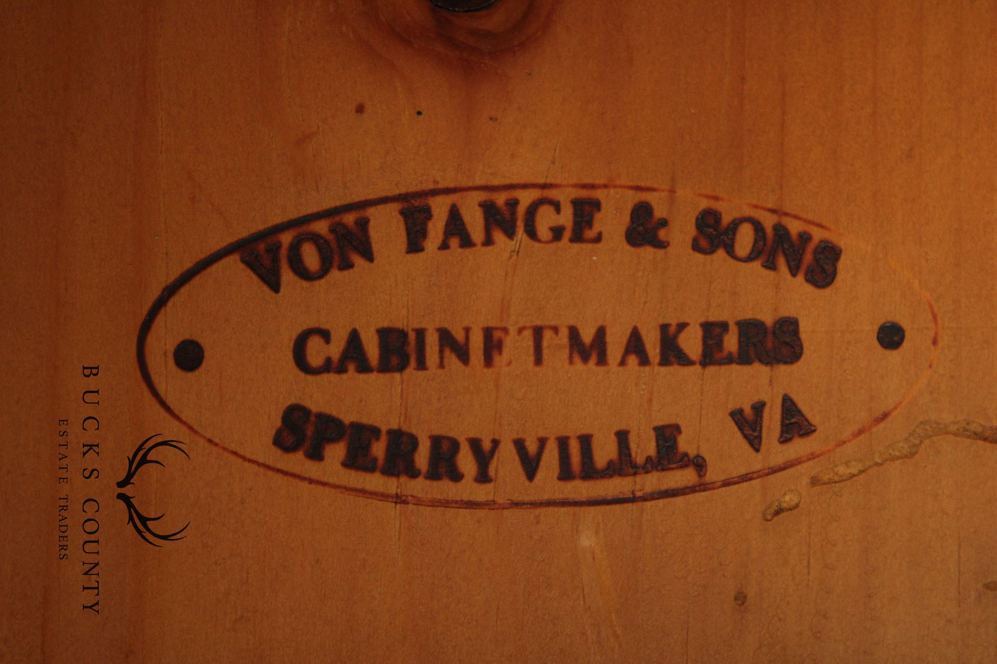 Von Fange & Sons Handcrafted Pine Farmhouse Dining Table