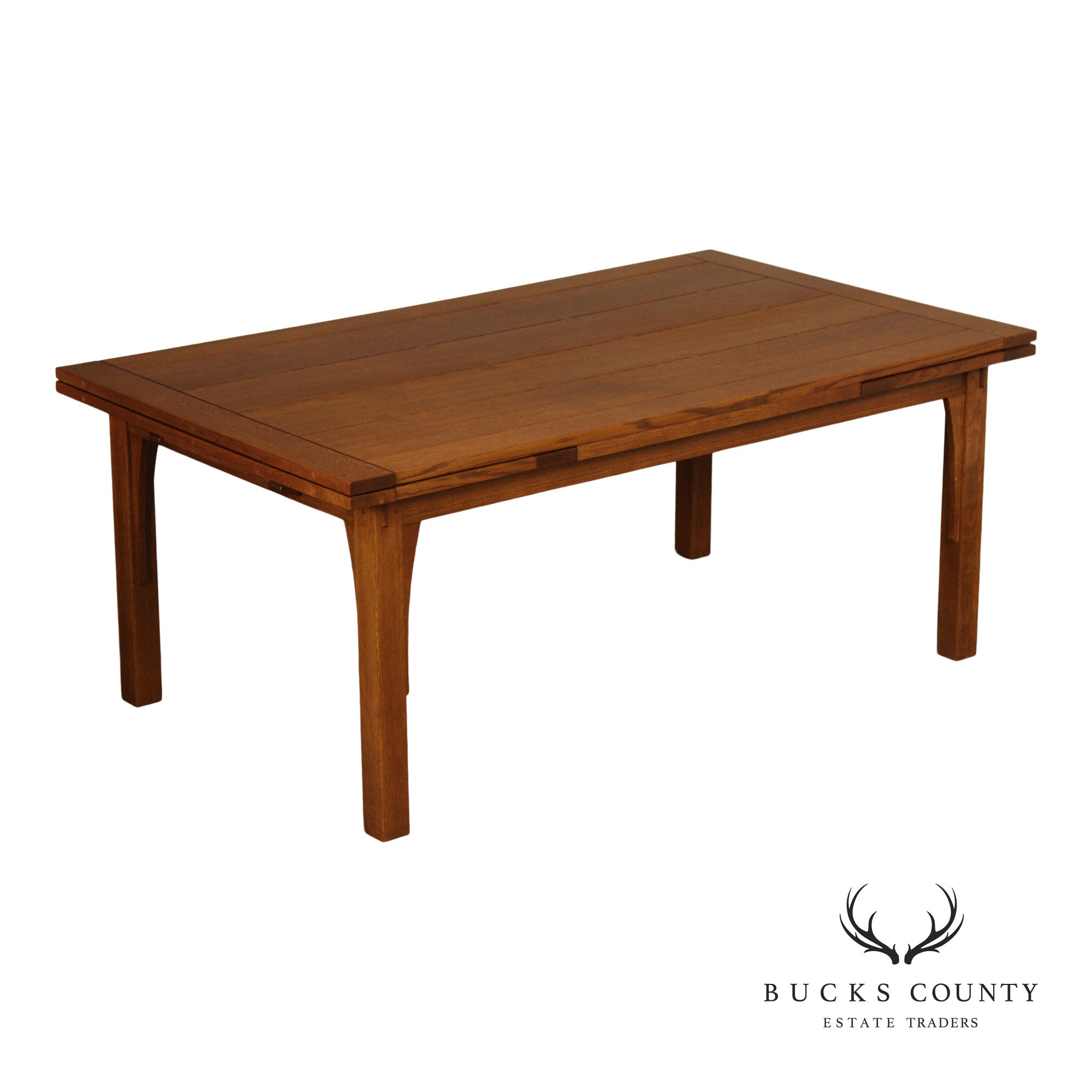 Stickley Mission Collection Oak Extendable Dining Table