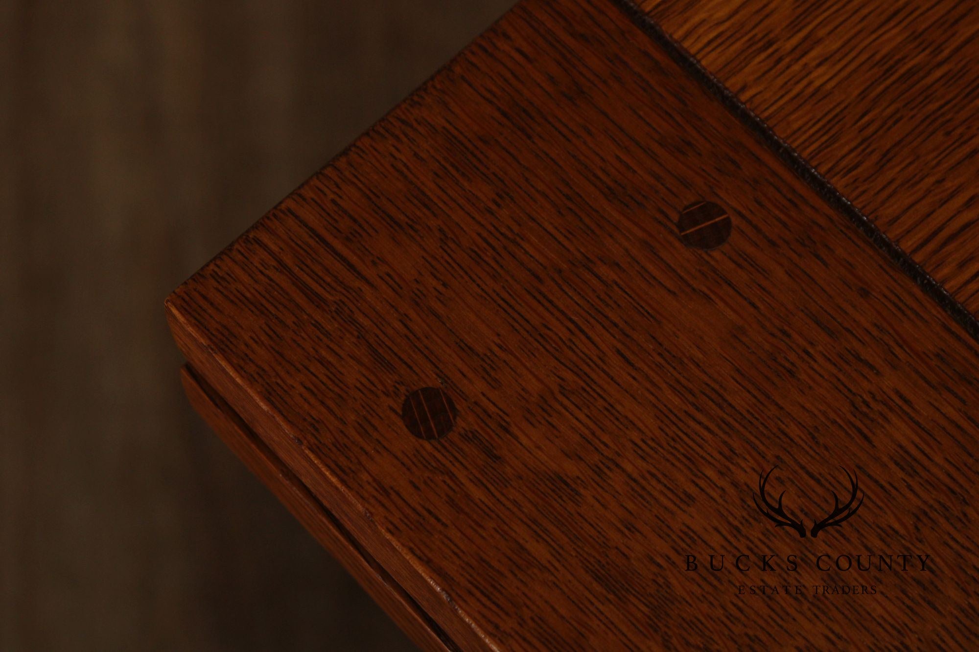 Stickley Mission Collection Oak Extendable Dining Table