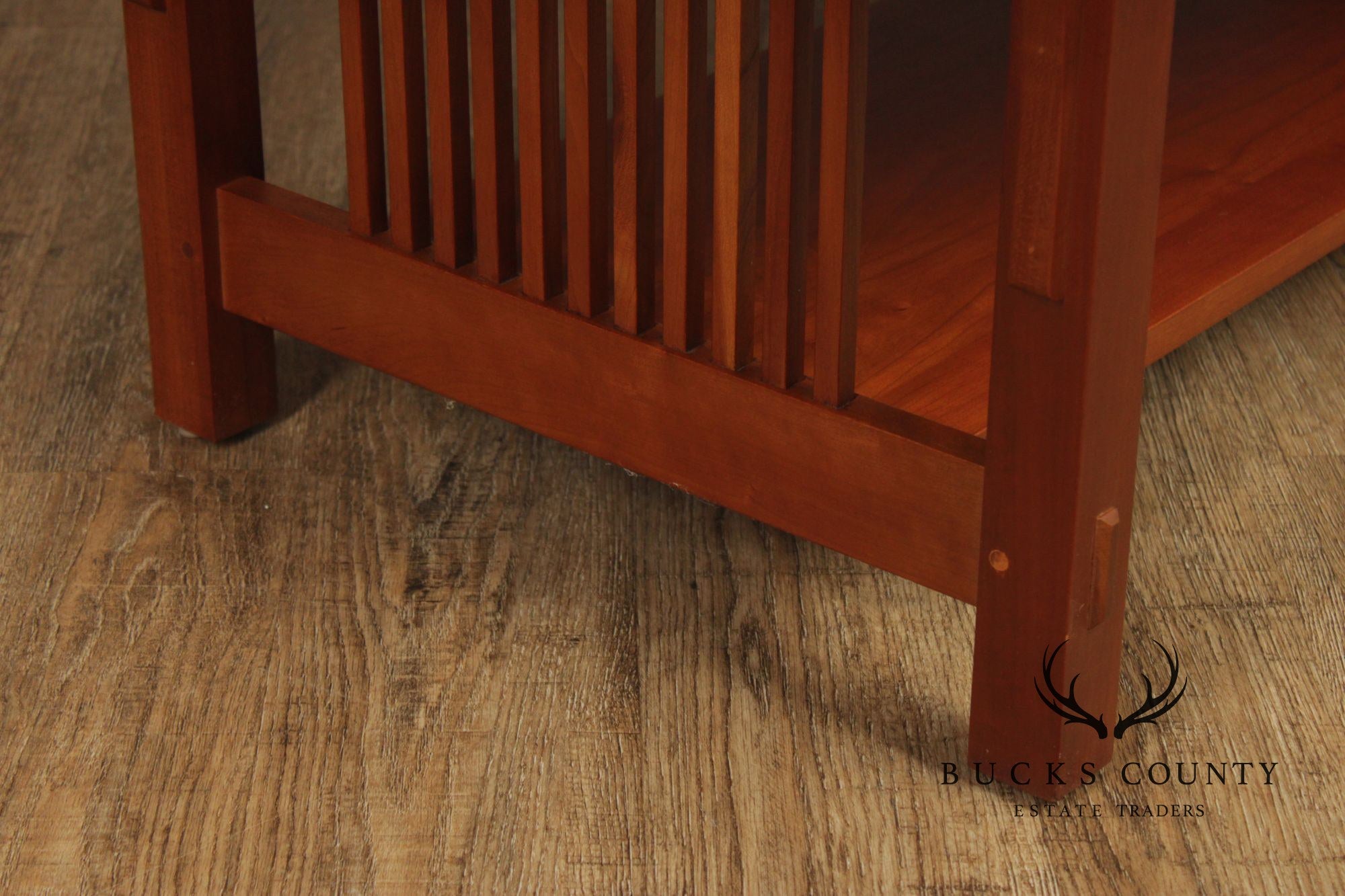 Stickley Mission Collection Cherry Coffee Table With Drawers