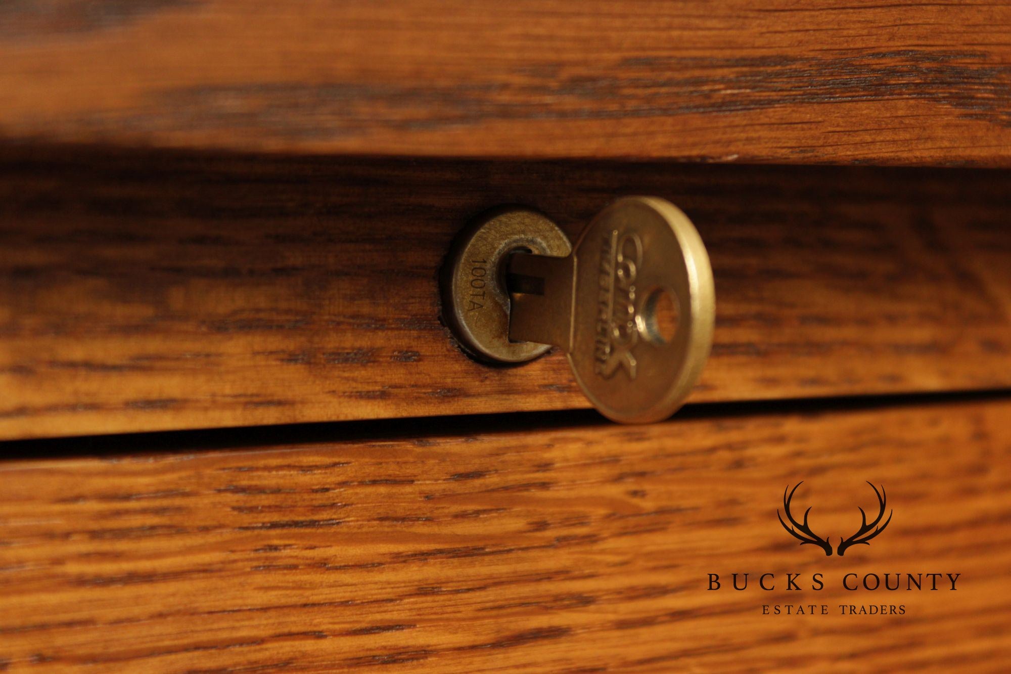 Stickley Mission Collection Oak Two Drawer File Cabinet