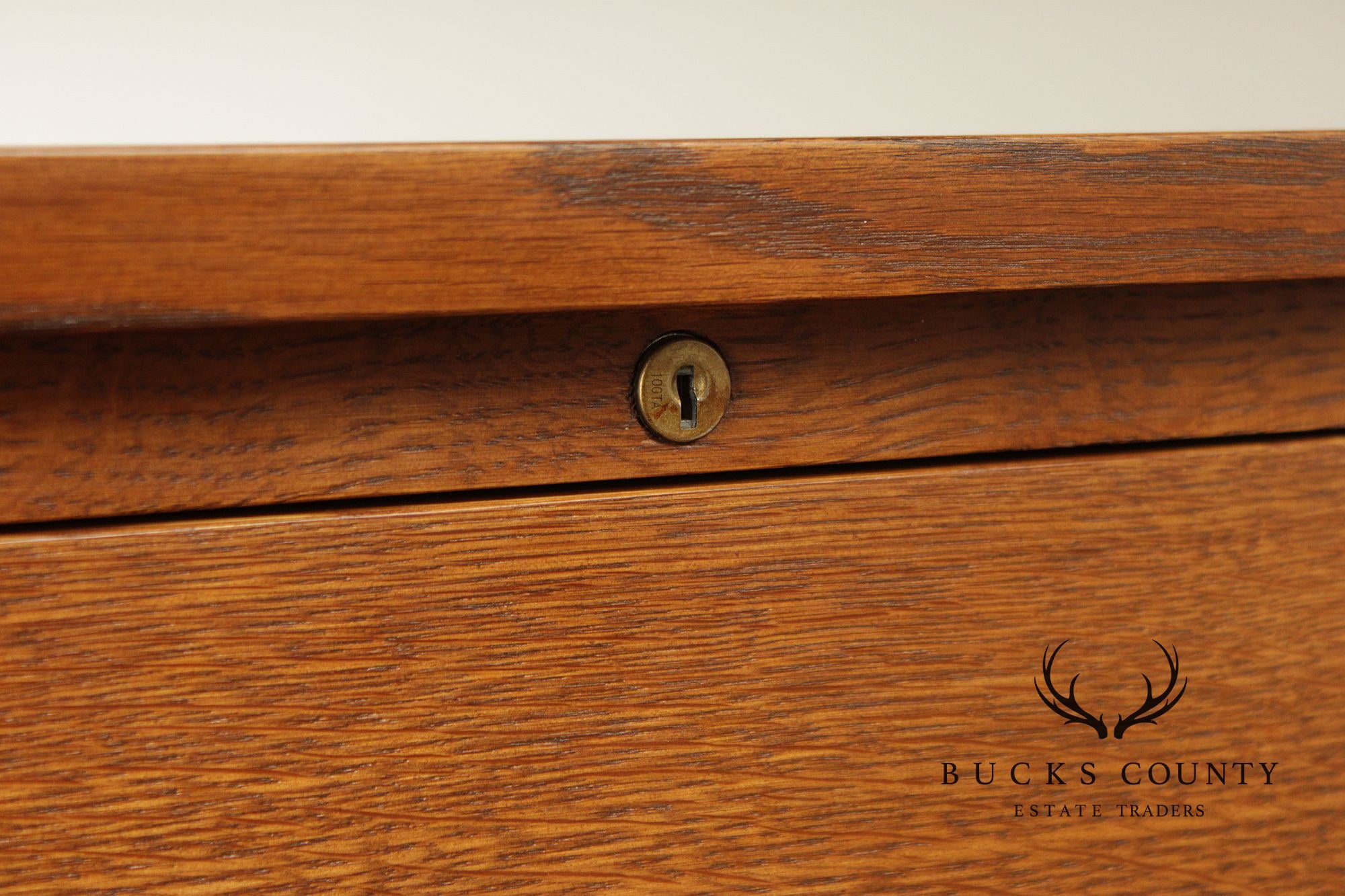 Stickley Mission Collection Oak Two Drawer File Cabinet