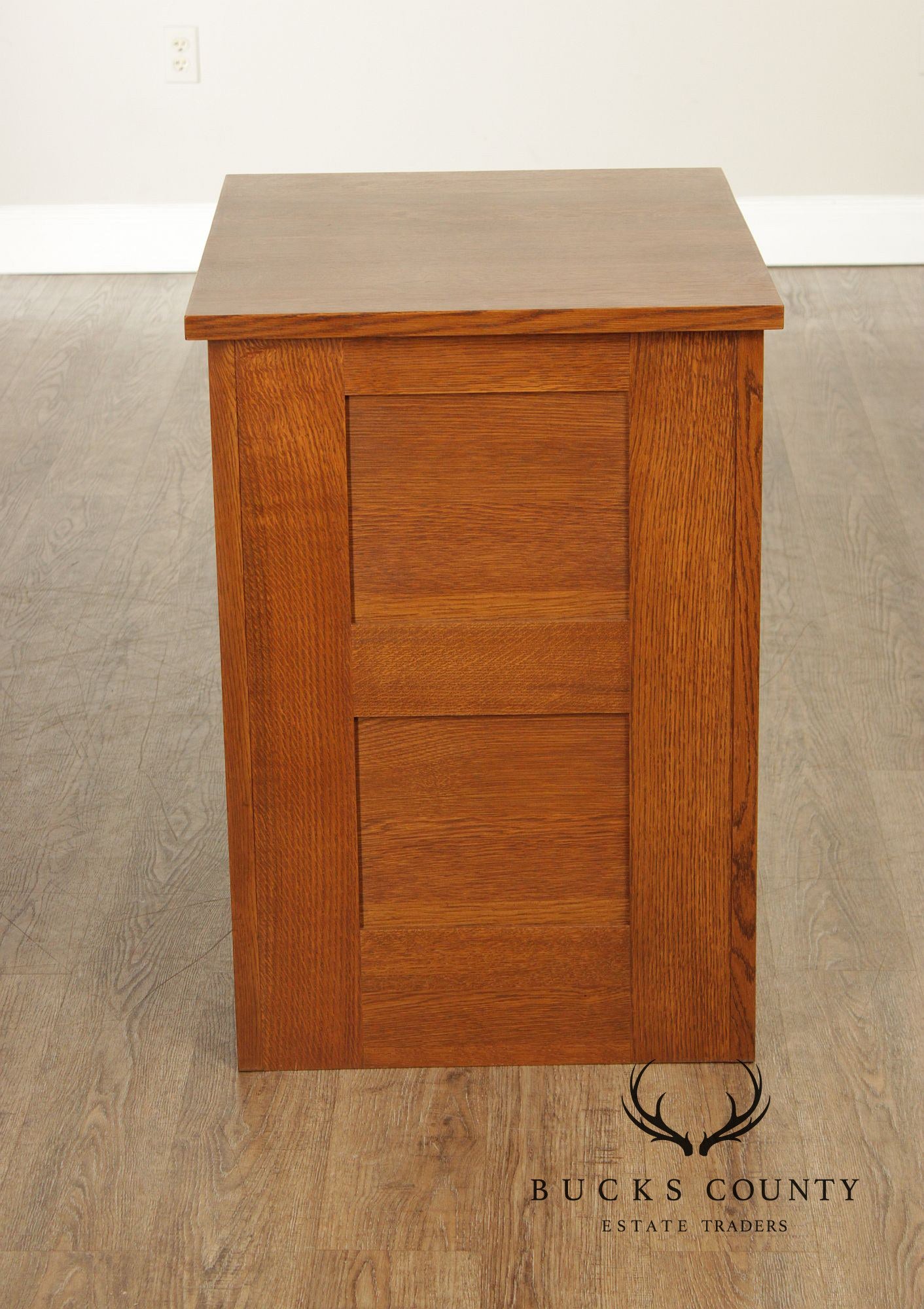 Stickley Mission Collection Oak Two Drawer File Cabinet