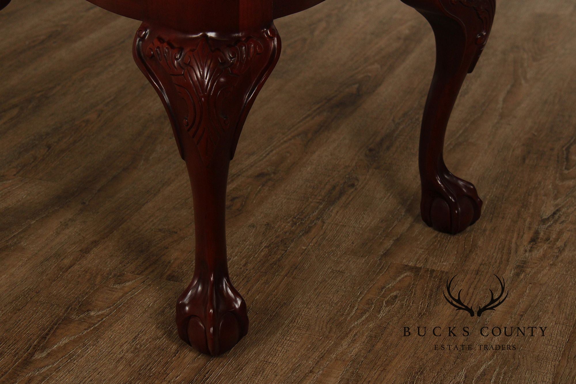 Statesville Mahogany Chippendale Style Corner Chair