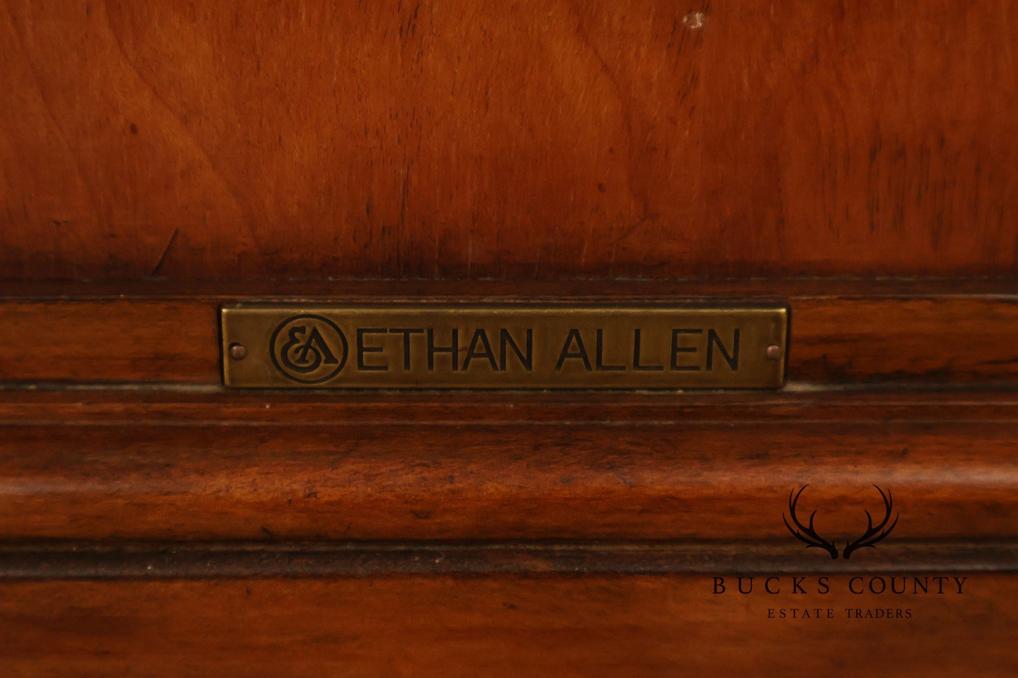 Ethan Allen Country Craftsman Apothecary Style Nine Drawer Chest