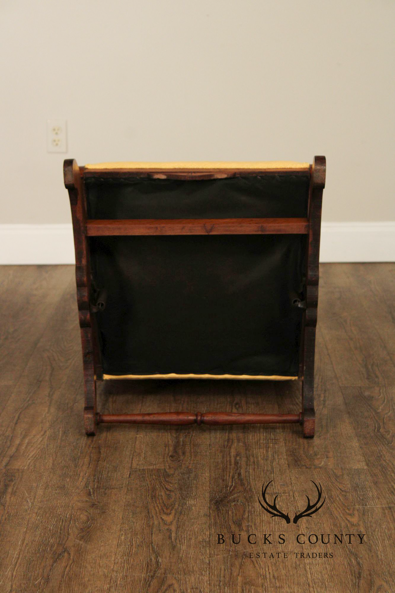 Antique Victorian Walnut Platform Rocker