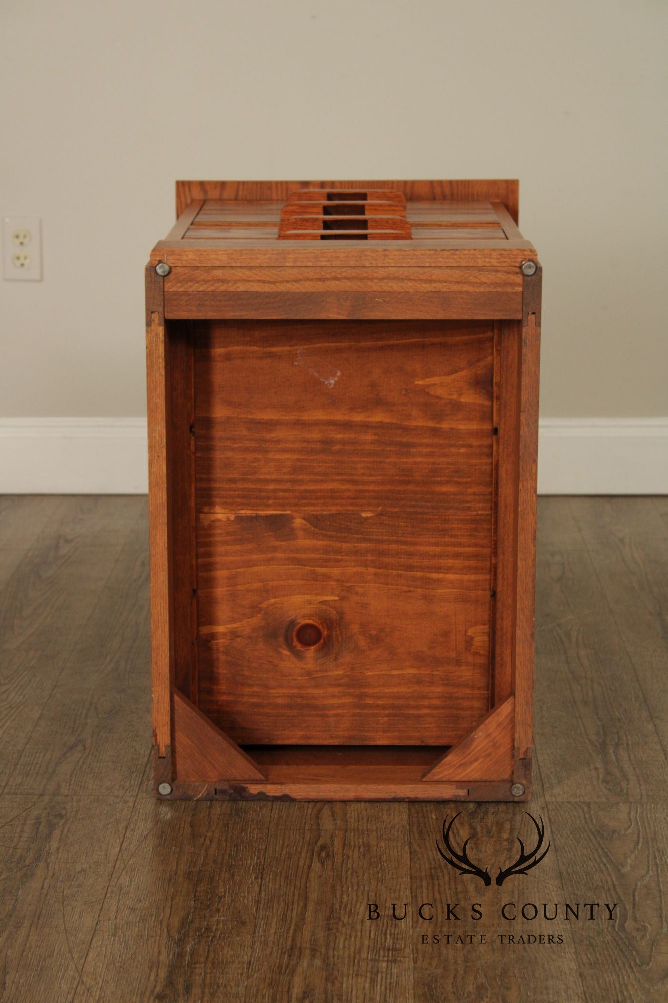 Pair Of Seely Furniture Traditional Style Oak File Cabinets