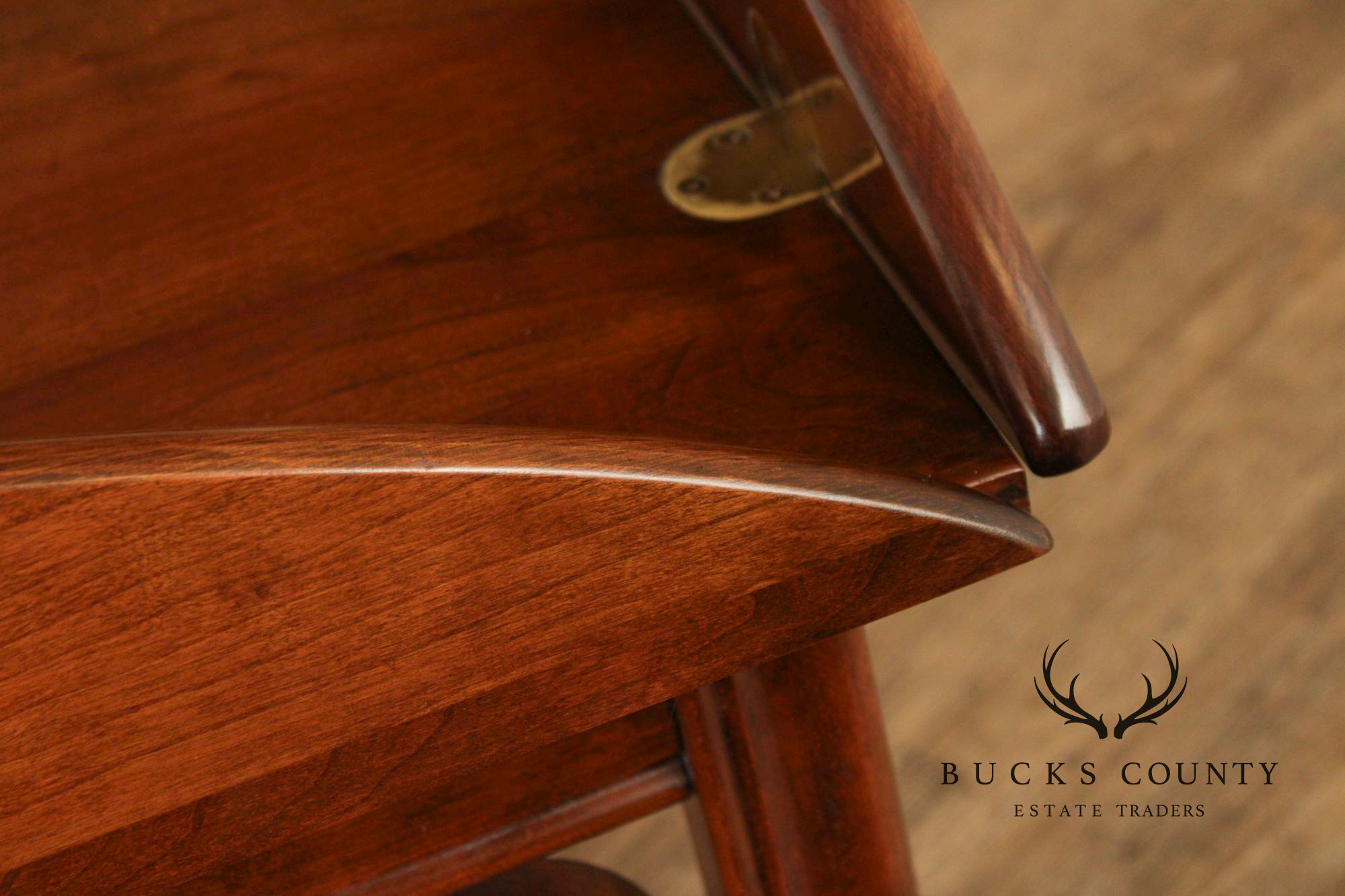 Chippendale Style Cherry Butler's Tray Table