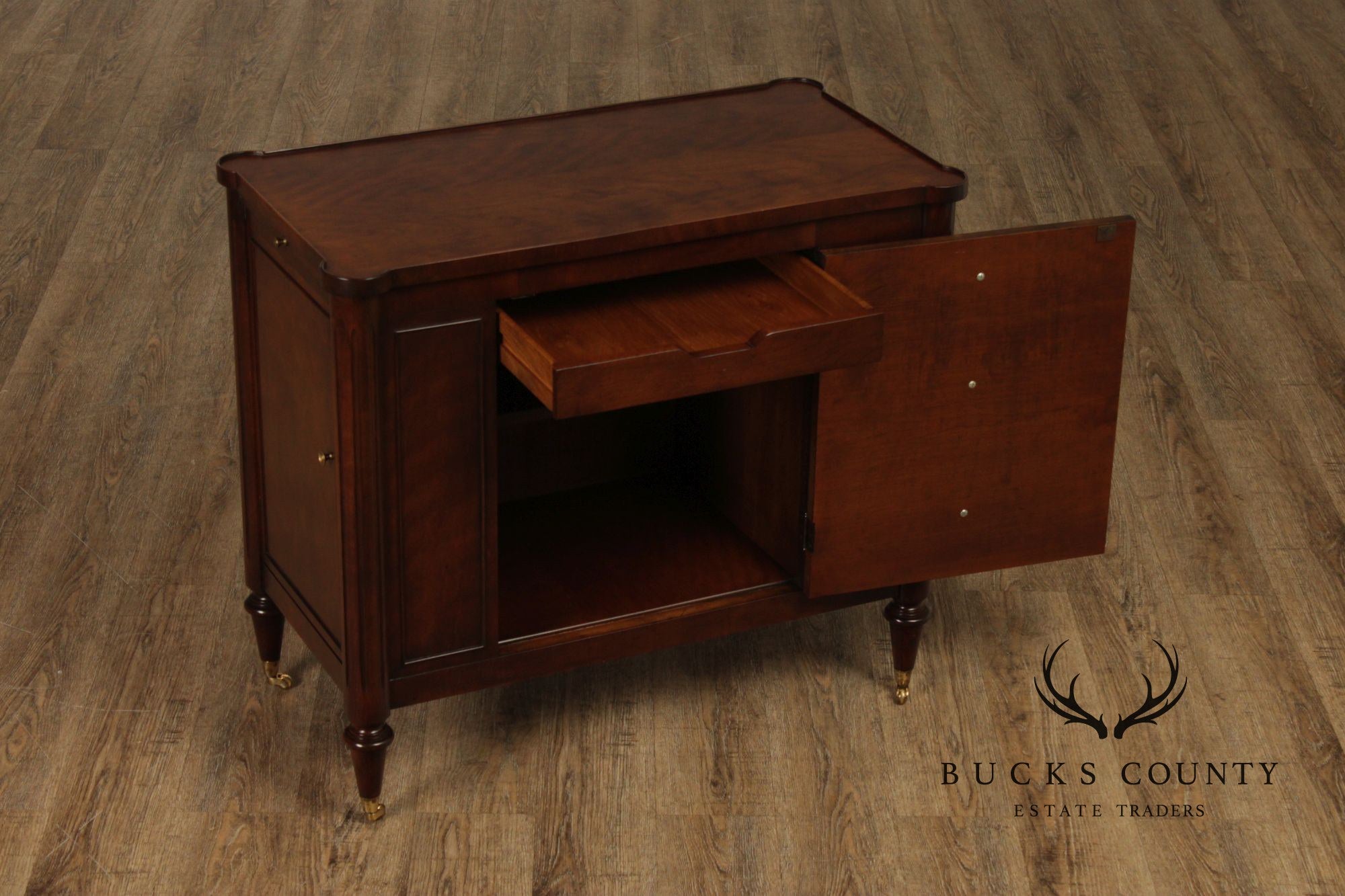Fine Arts Furniture Directoire Style Mahogany Server Cabinet