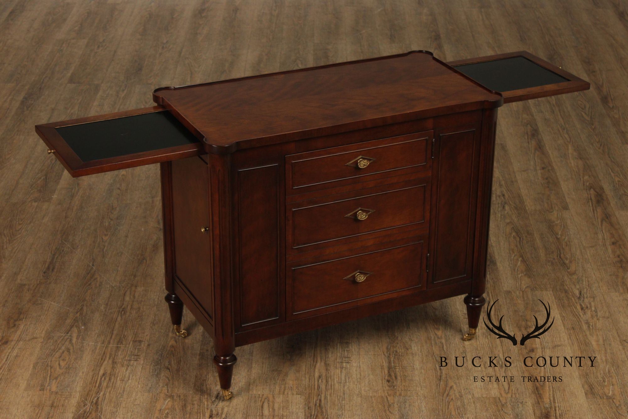 Fine Arts Furniture Directoire Style Mahogany Server Cabinet