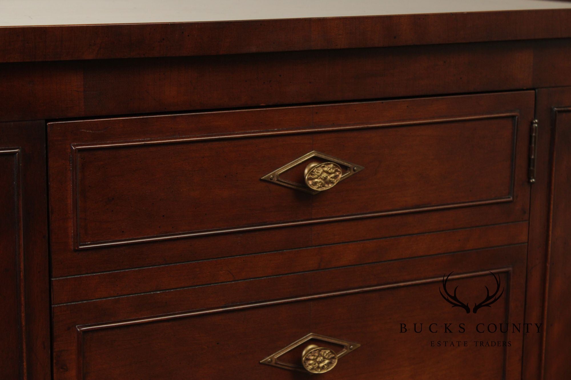 Fine Arts Furniture Directoire Style Mahogany Server Cabinet
