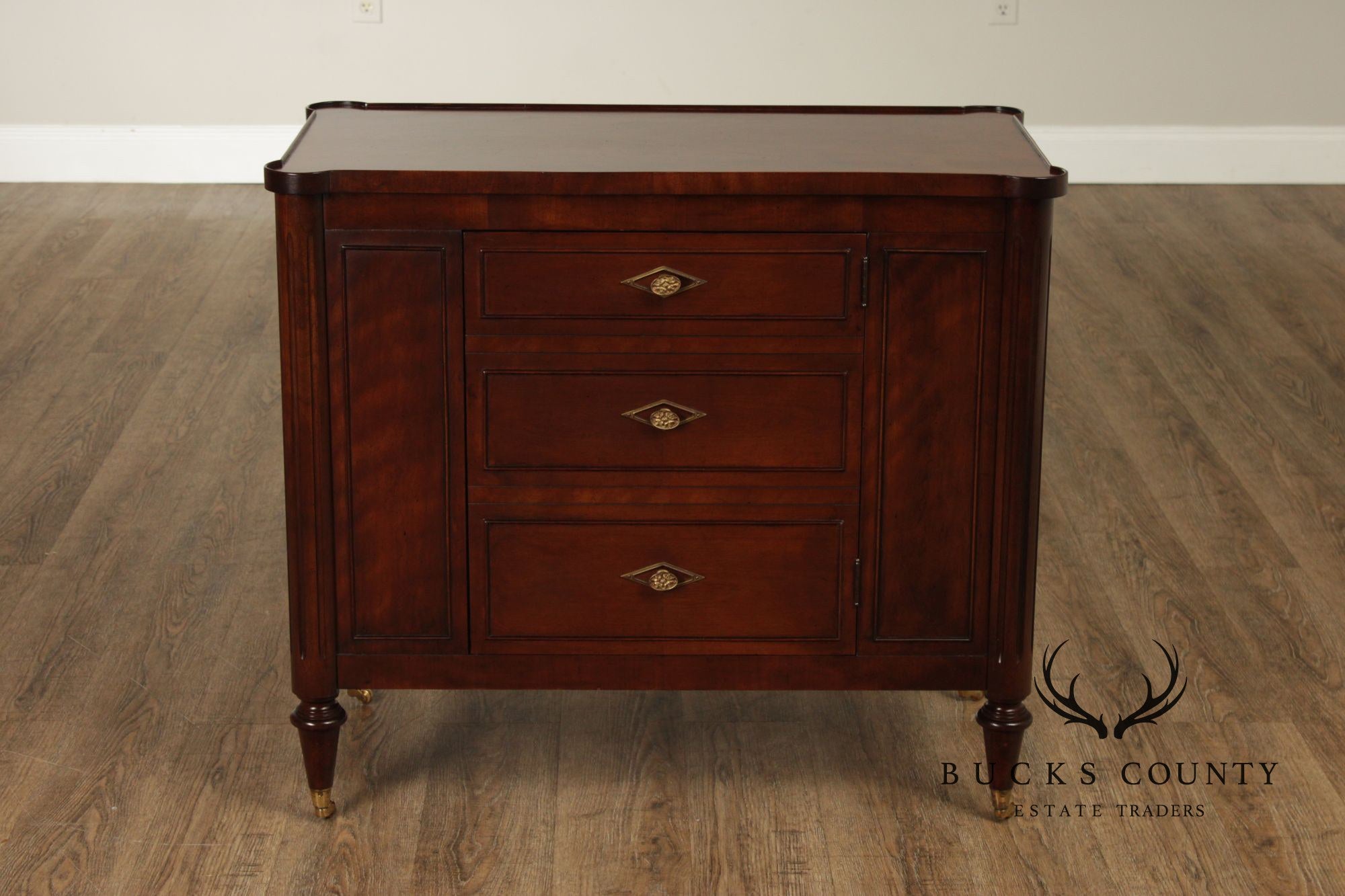 Fine Arts Furniture Directoire Style Mahogany Server Cabinet